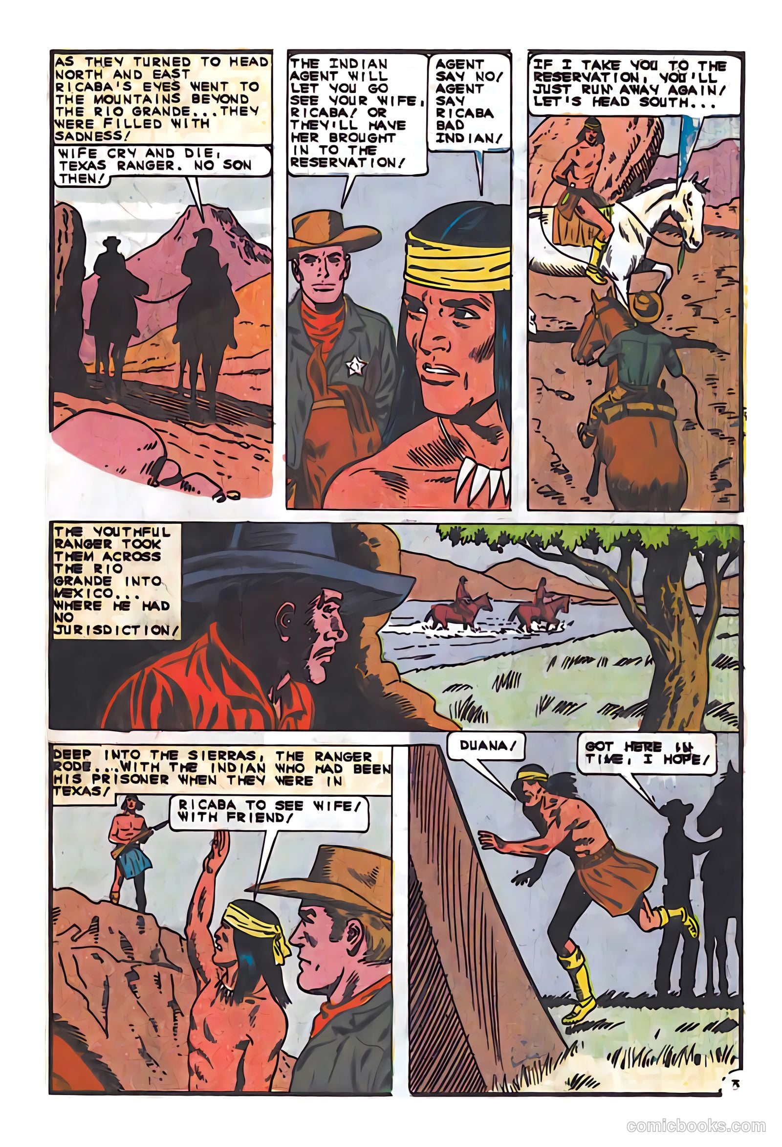 Texas Rangers in Action #56 (1966) — page 17 of 36