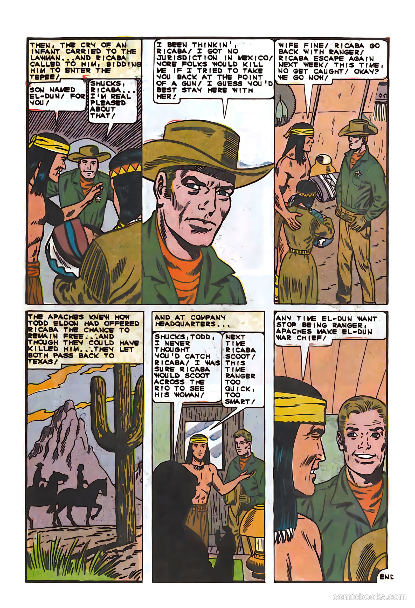 Texas Rangers in Action #56 (1966) — page 18 of 36