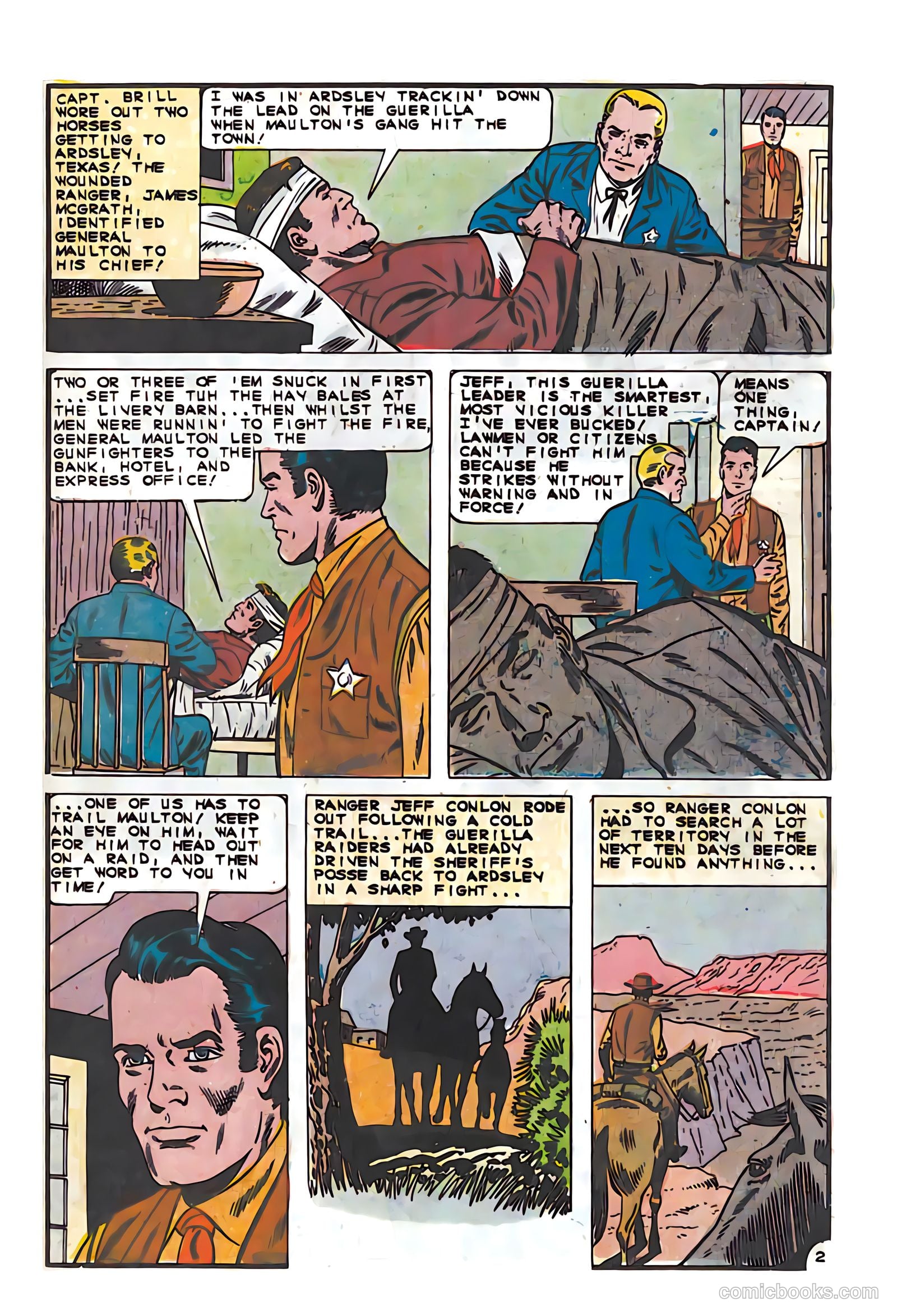 Texas Rangers in Action #56 (1966) — page 25 of 36