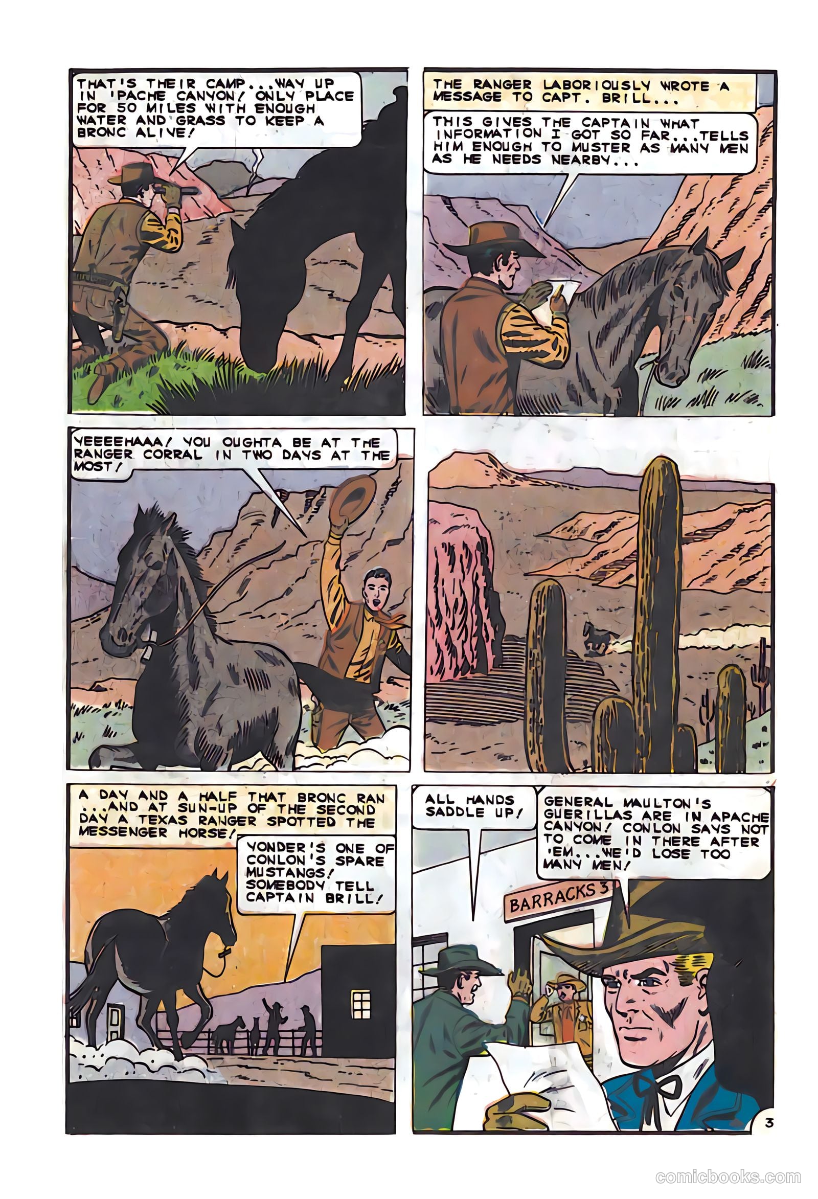 Texas Rangers in Action #56 (1966) — page 26 of 36