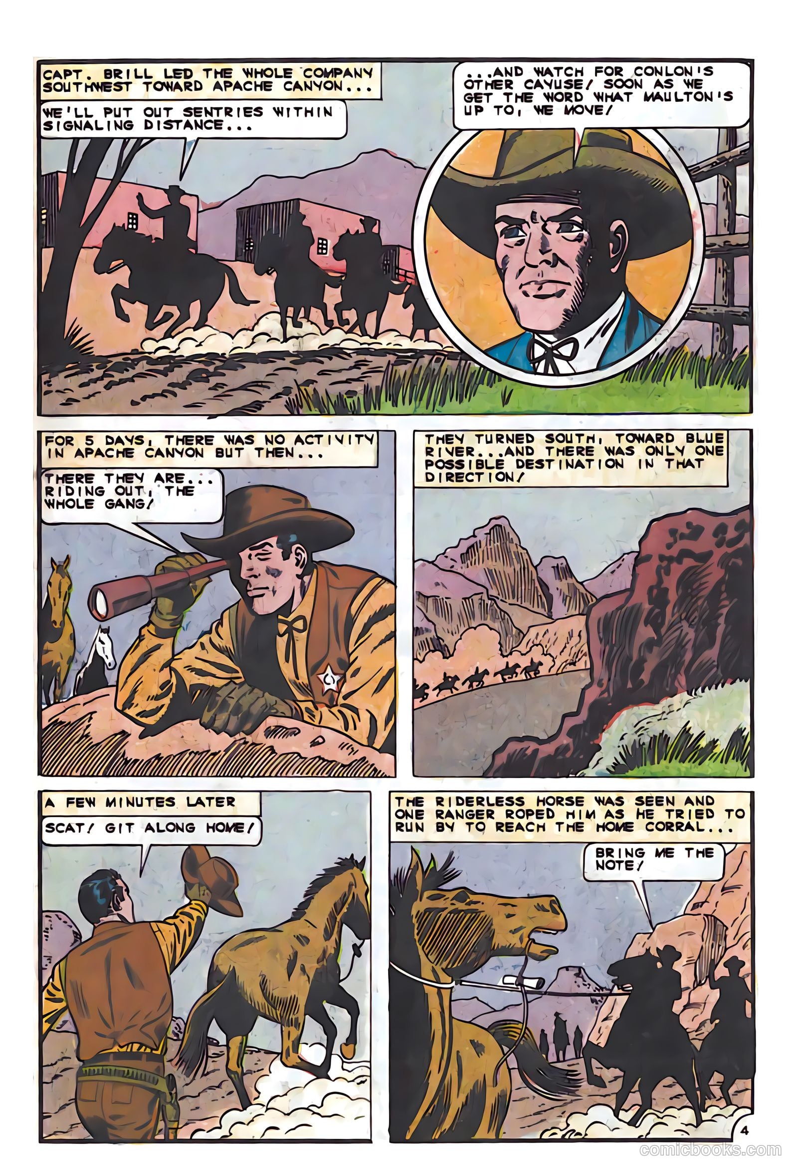 Texas Rangers in Action #56 (1966) — page 27 of 36
