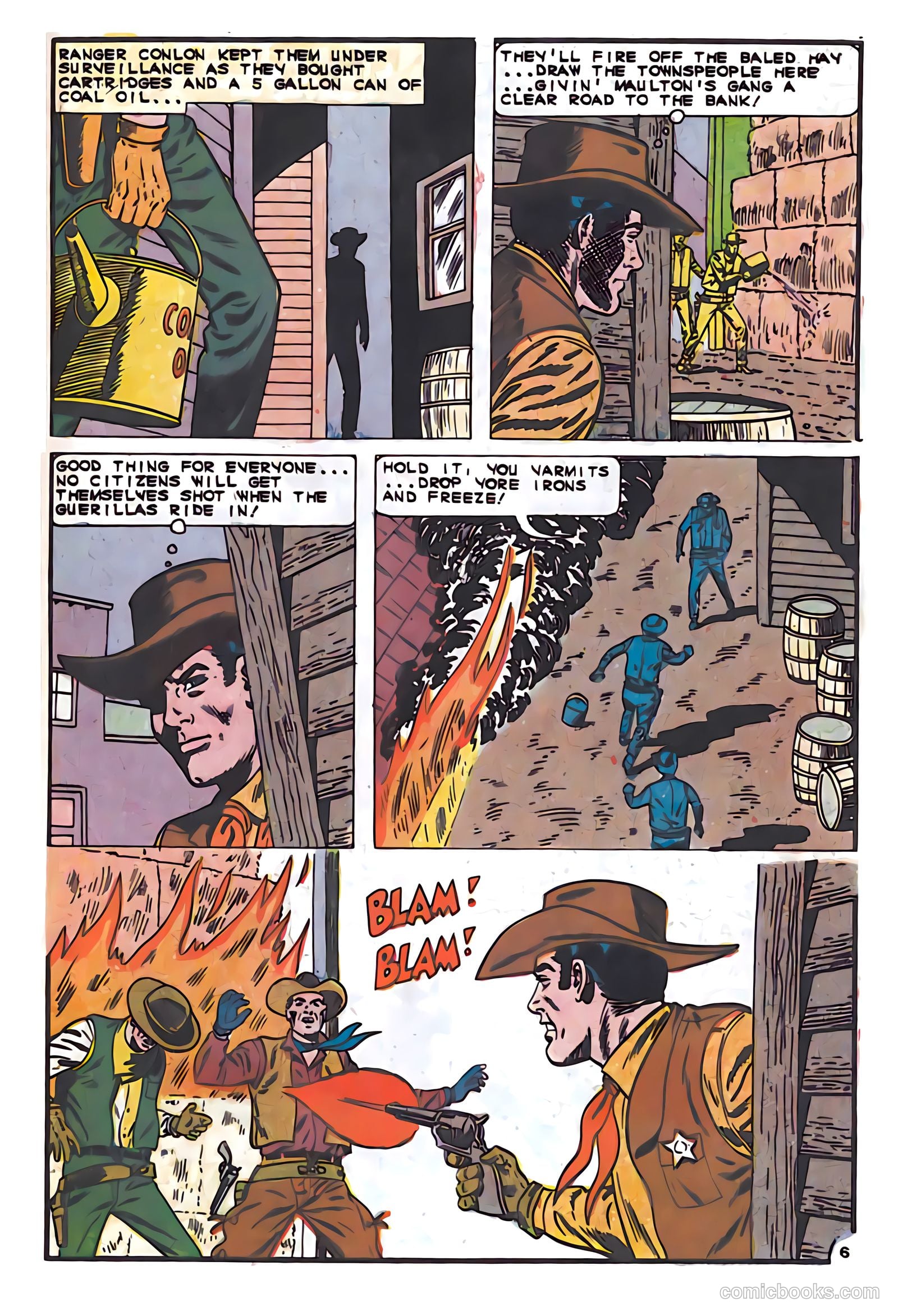 Texas Rangers in Action #56 (1966) — page 31 of 36