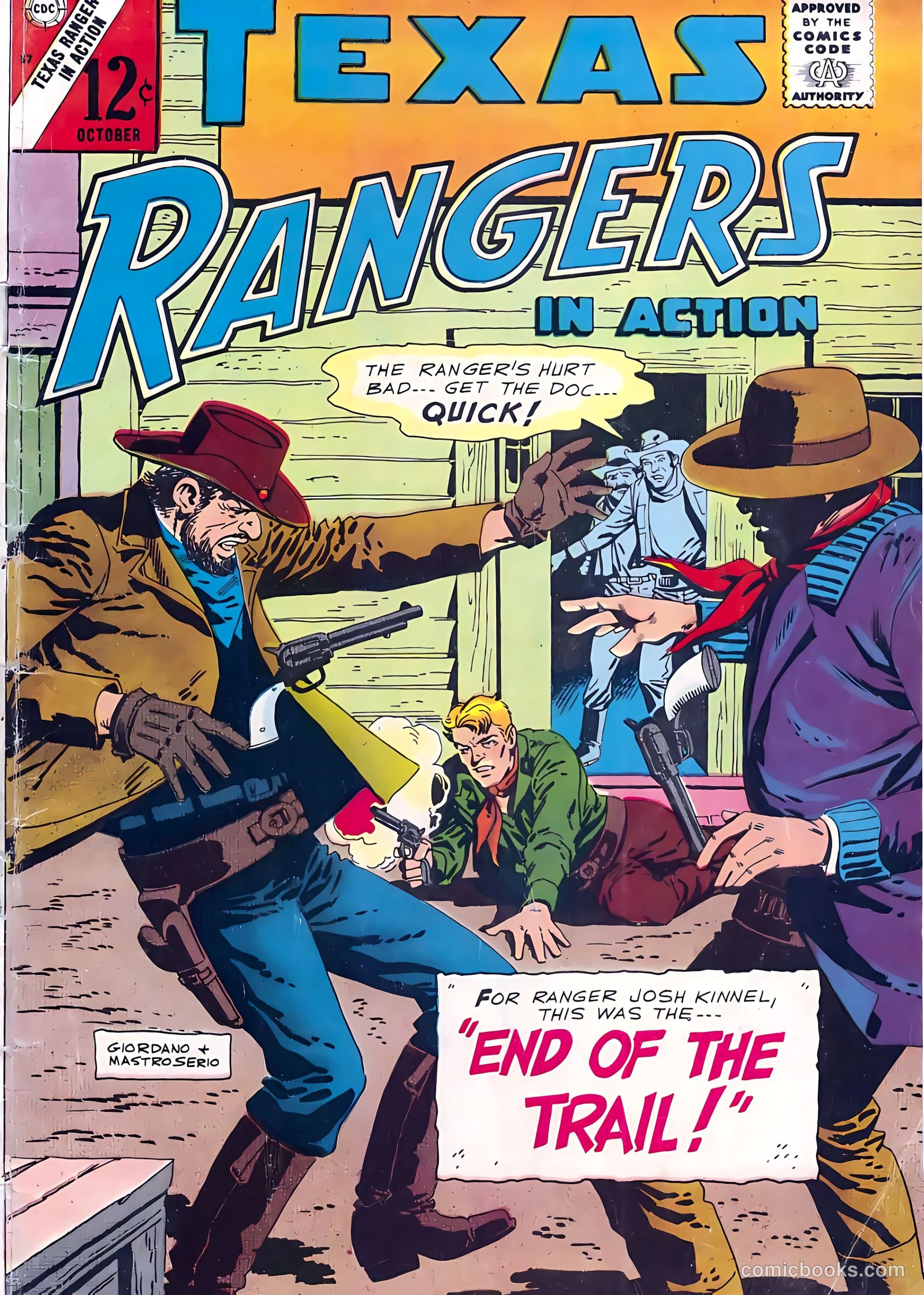 Texas Rangers in Action #57