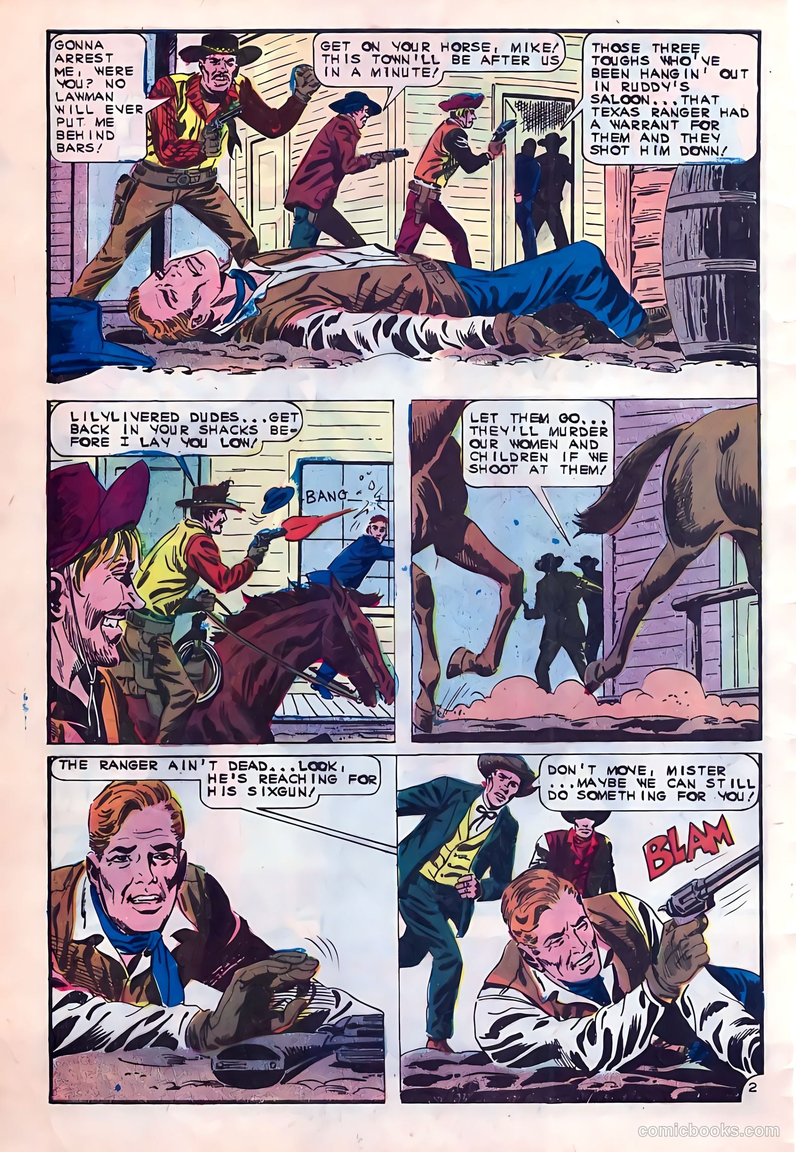 Texas Rangers in Action #57 (1966) — page 4 of 36