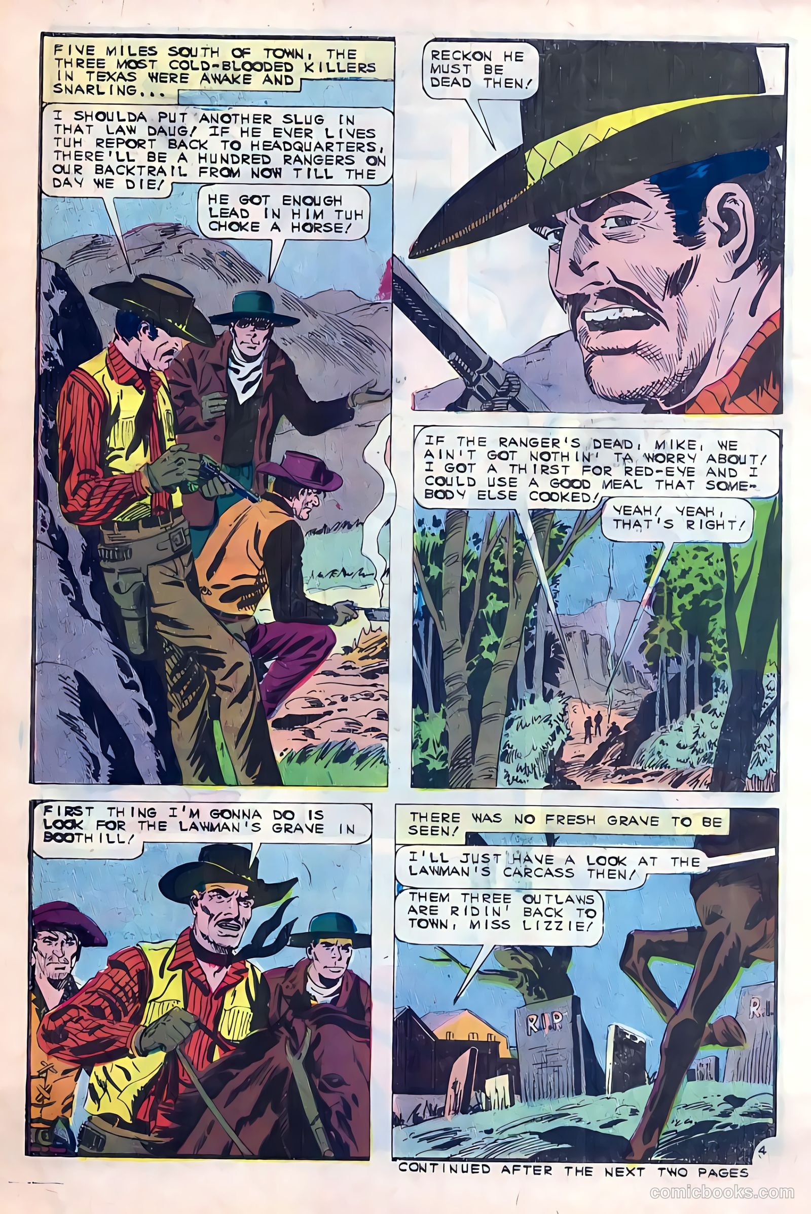 Texas Rangers in Action #57 (1966) — page 6 of 36