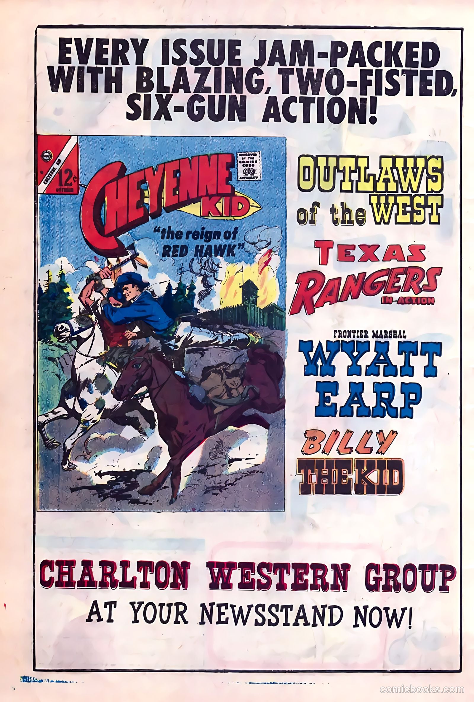Texas Rangers in Action #57 (1966) — page 8 of 36