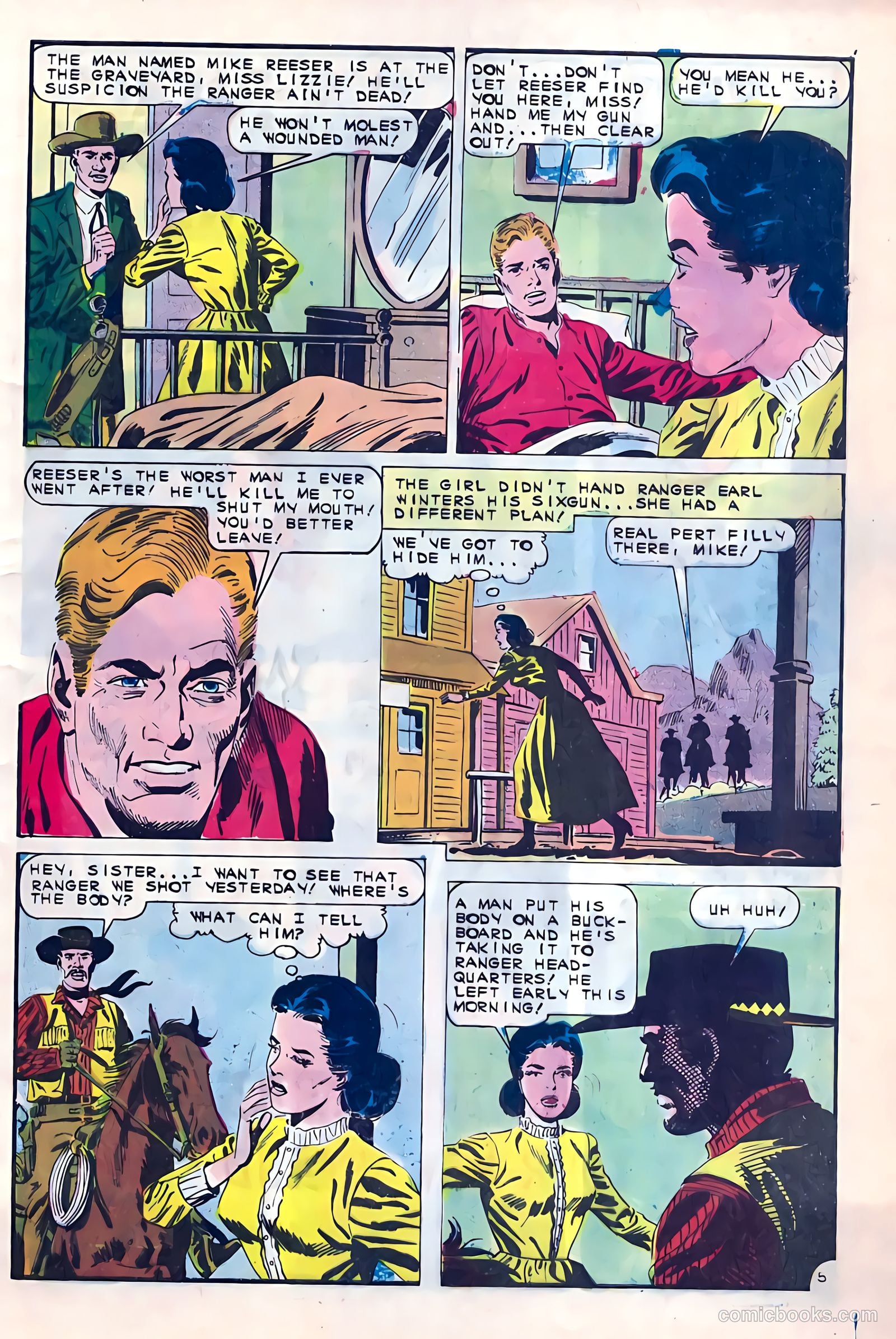 Texas Rangers in Action #57 (1966) — page 9 of 36