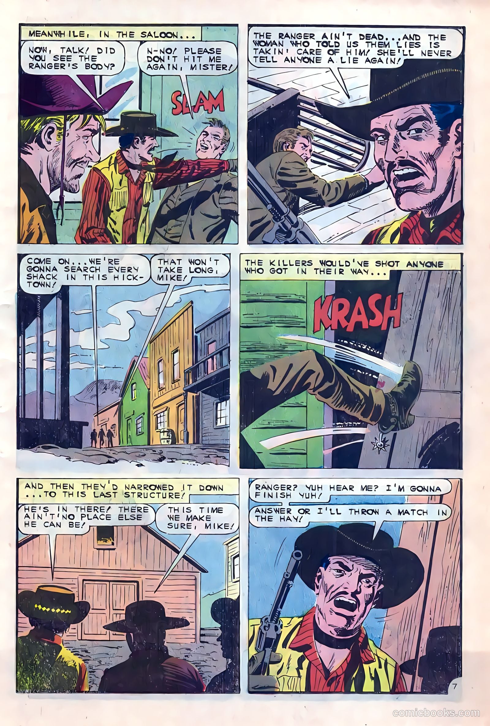 Texas Rangers in Action #57 (1966) — page 11 of 36