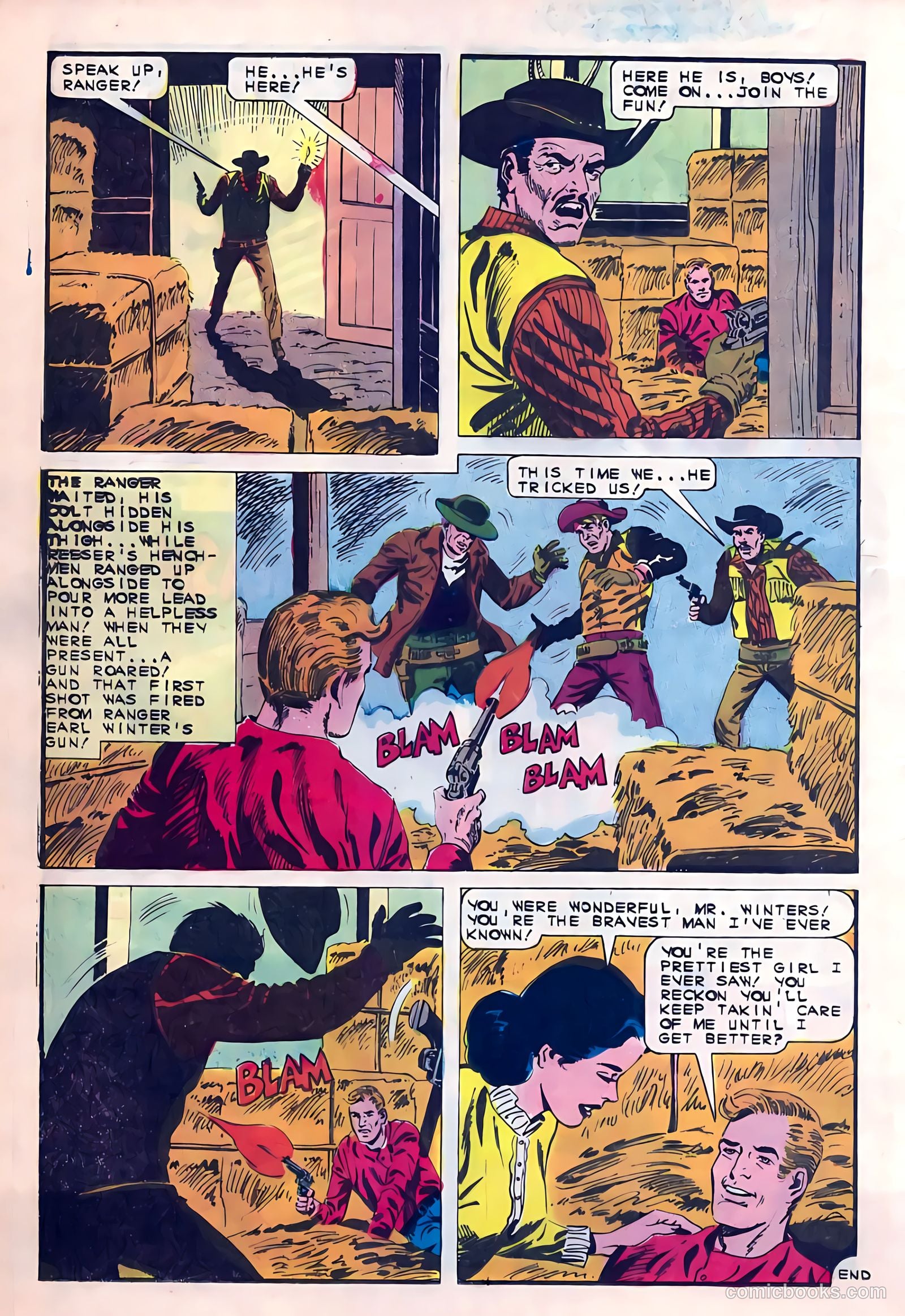 Texas Rangers in Action #57 (1966) — page 12 of 36