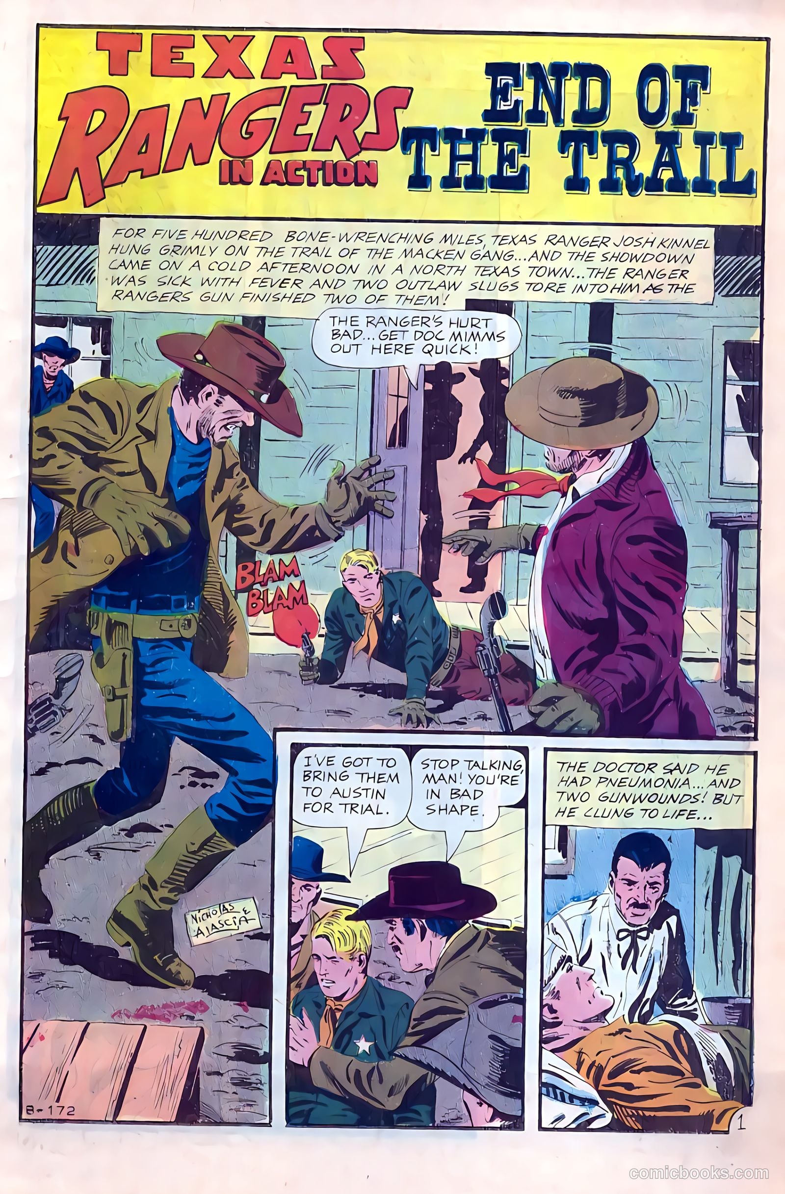 Texas Rangers in Action #57 (1966) — page 15 of 36