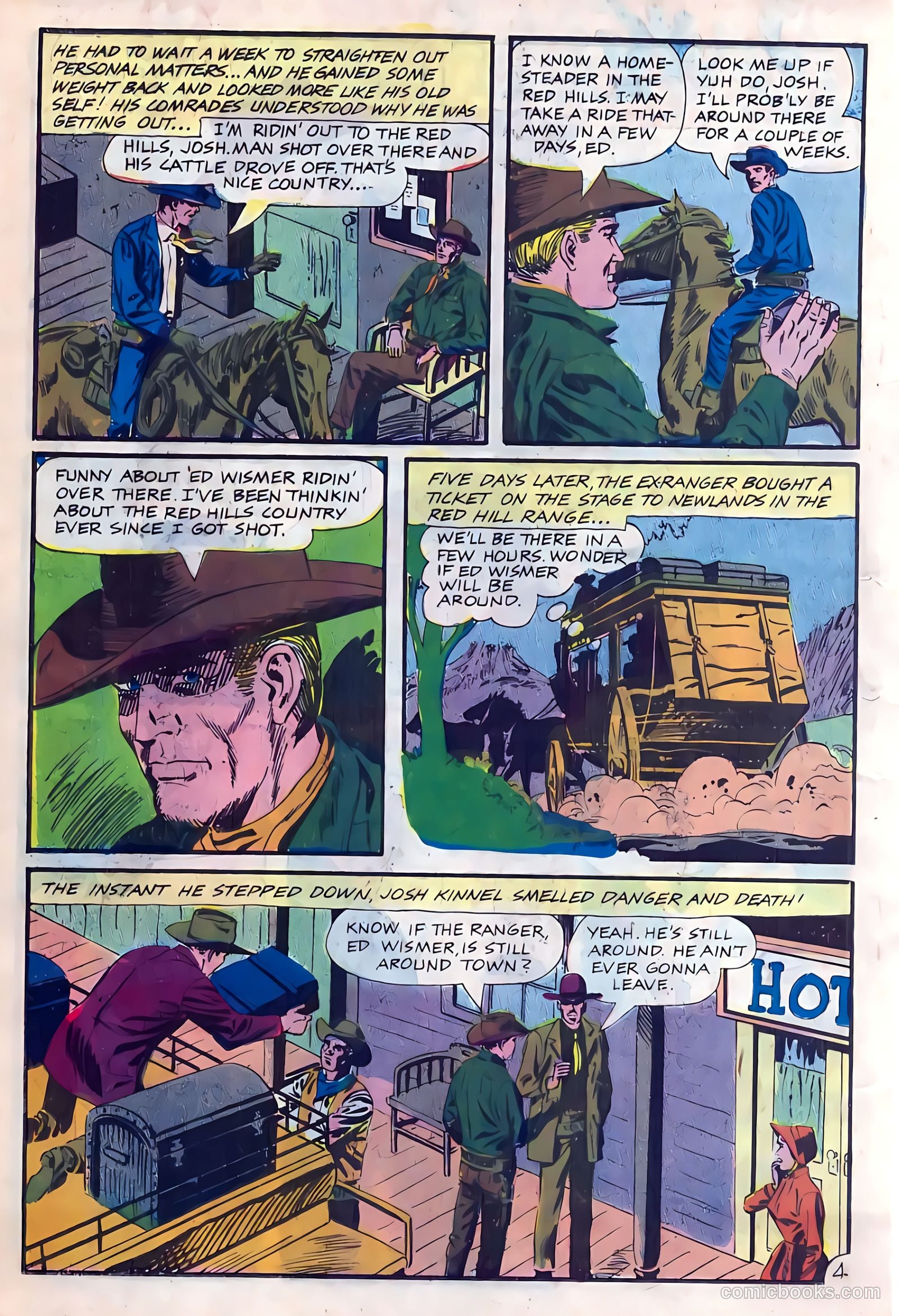 Texas Rangers in Action #57 (1966) — page 18 of 36