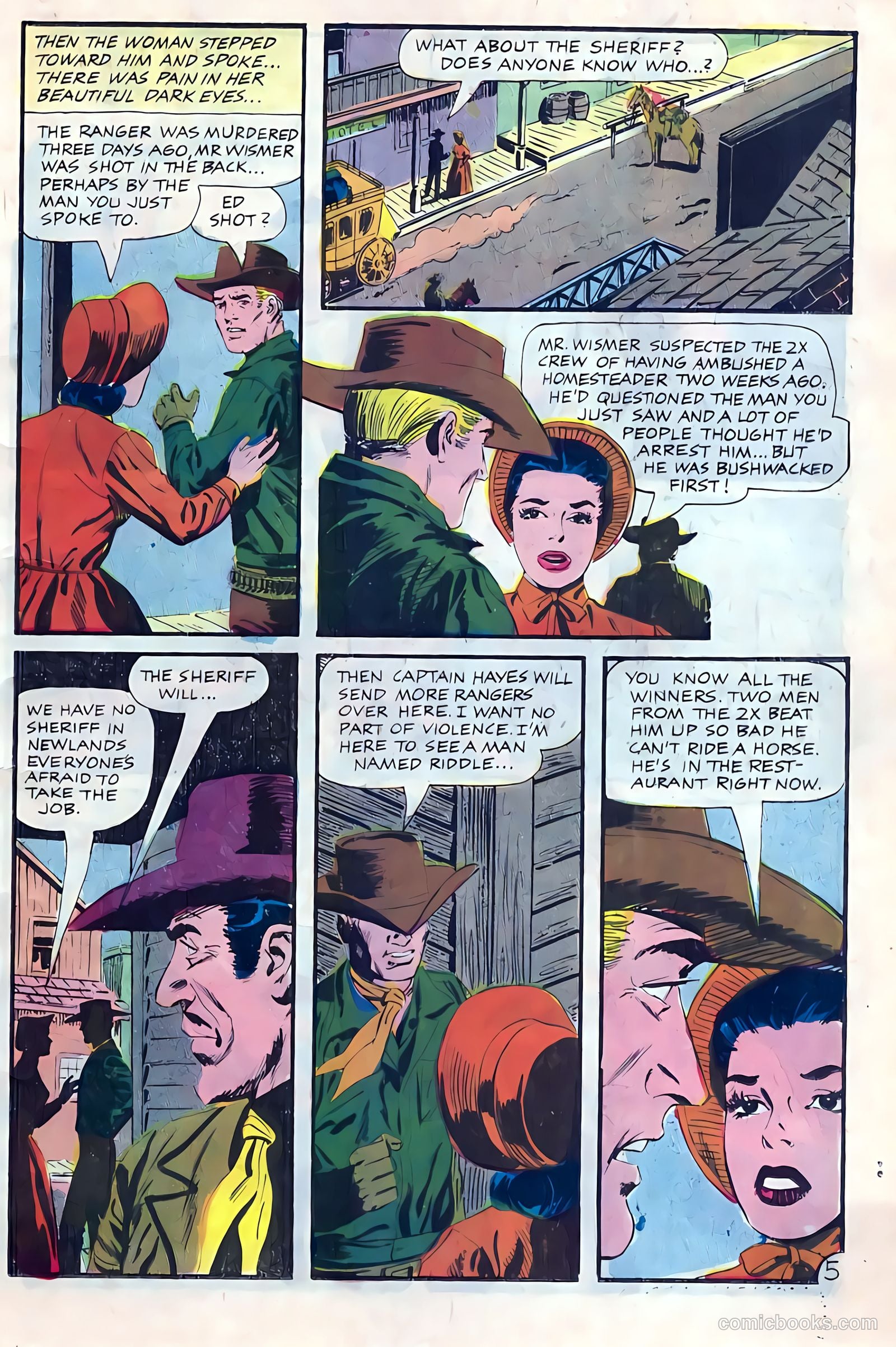 Texas Rangers in Action #57 (1966) — page 19 of 36