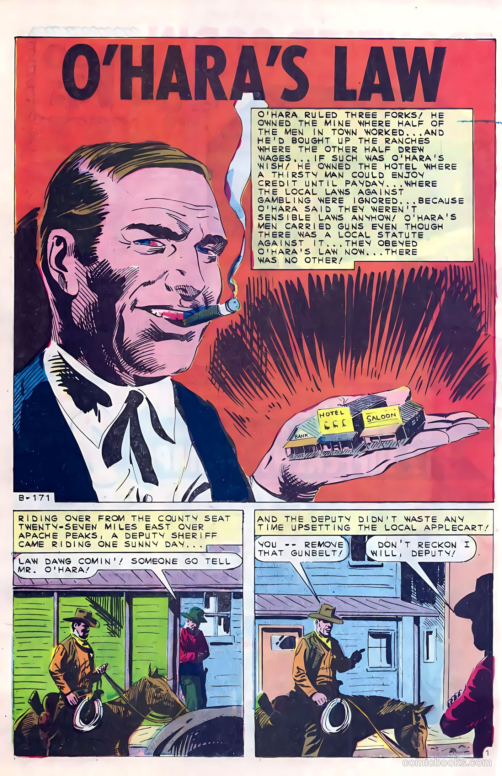 Texas Rangers in Action #57 (1966) — page 24 of 36