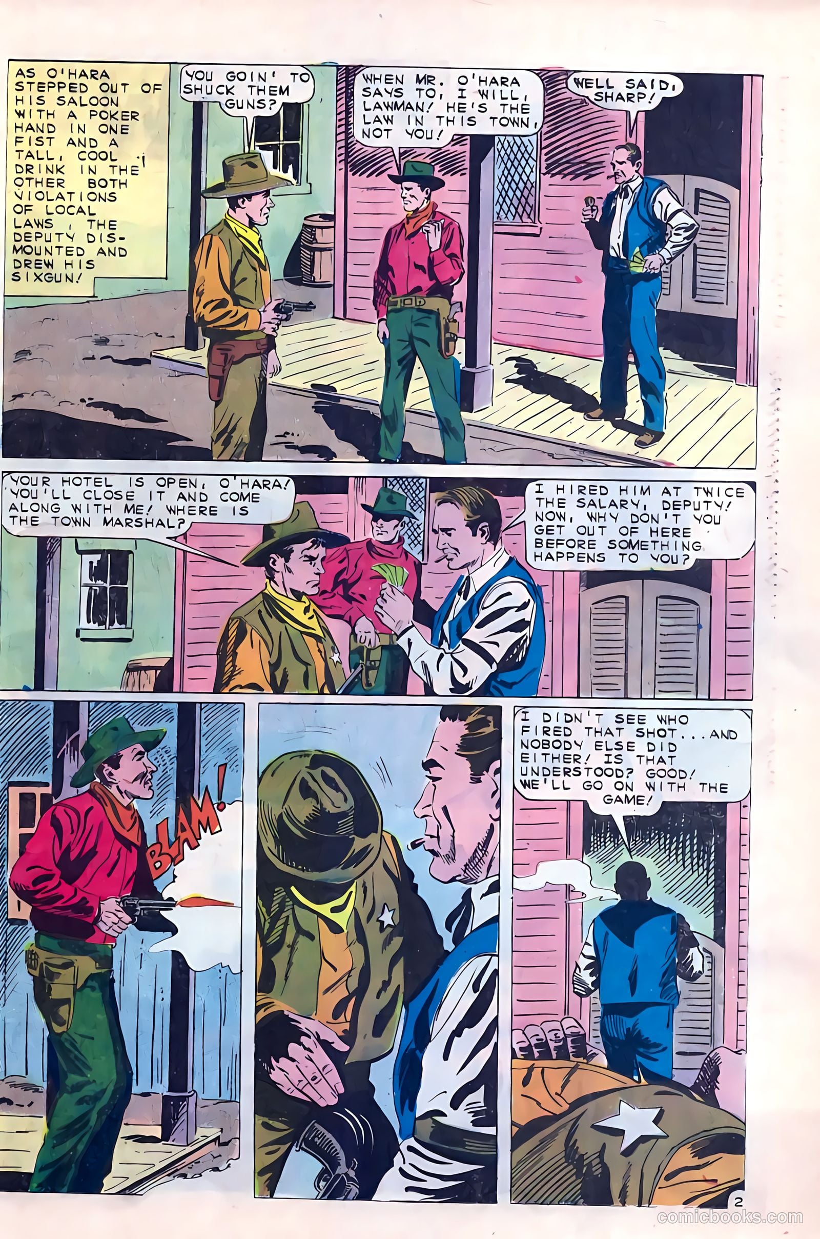 Texas Rangers in Action #57 (1966) — page 25 of 36