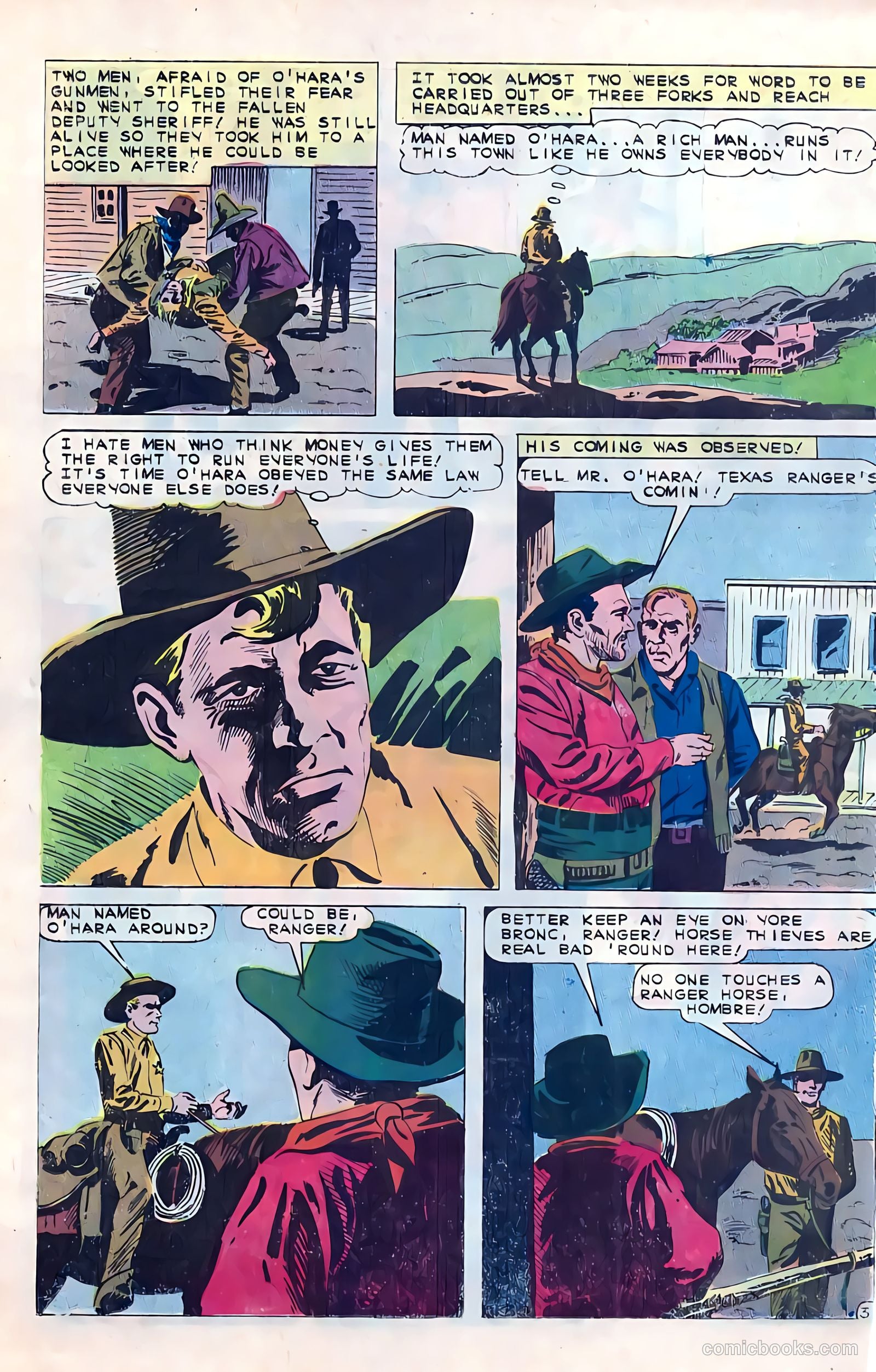 Texas Rangers in Action #57 (1966) — page 26 of 36