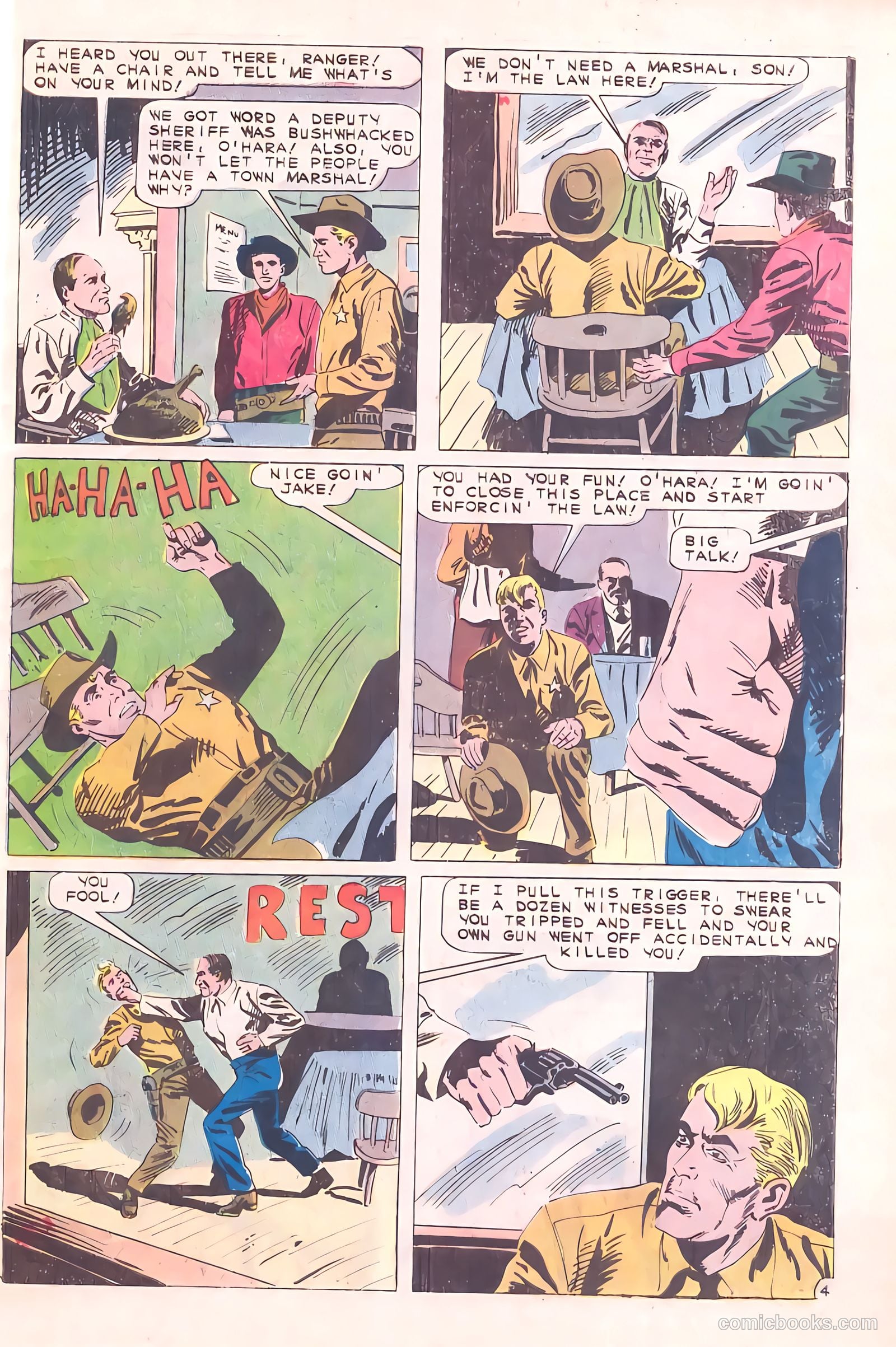 Texas Rangers in Action #57 (1966) — page 27 of 36
