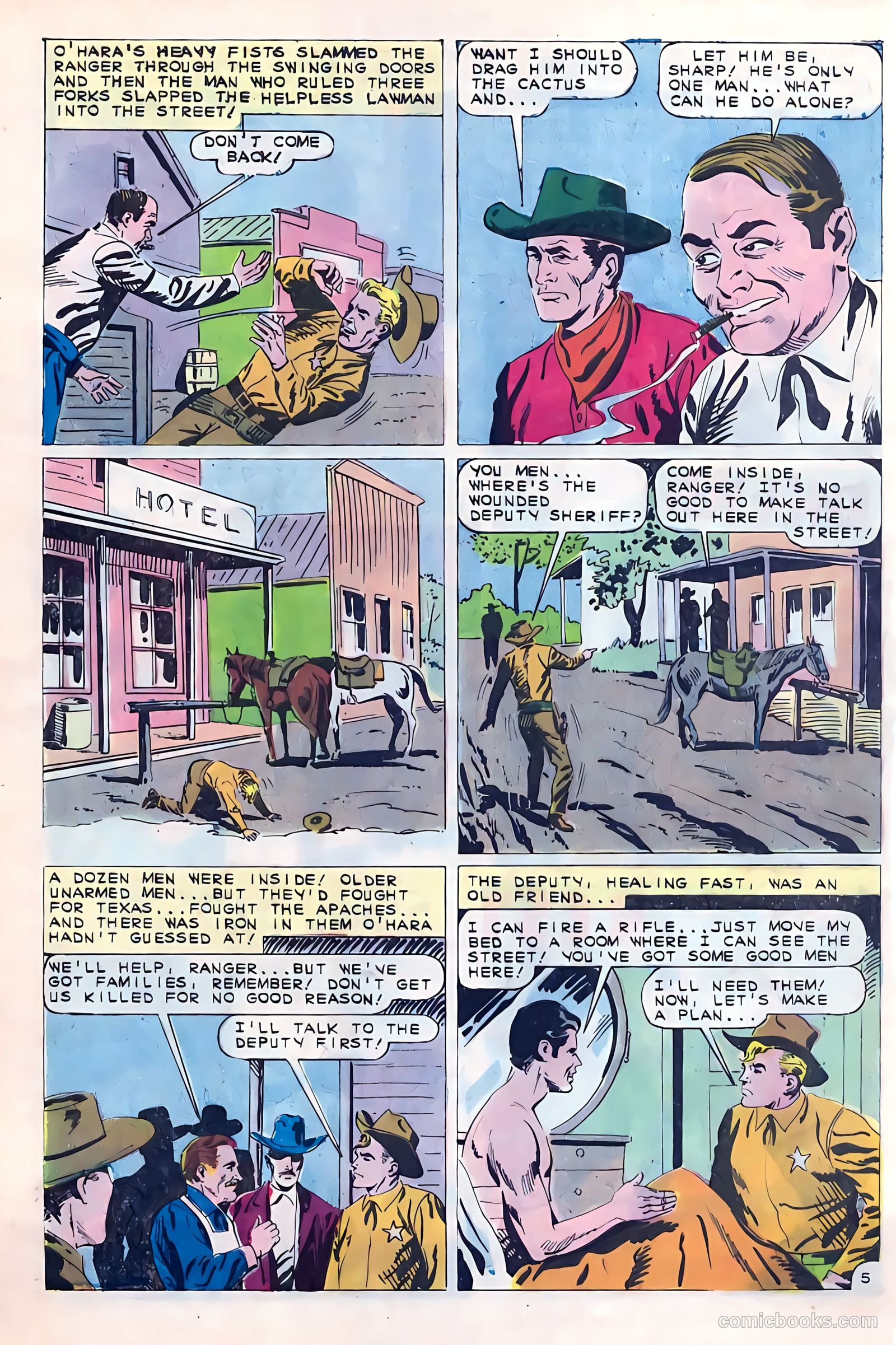 Texas Rangers in Action #57 (1966) — page 28 of 36