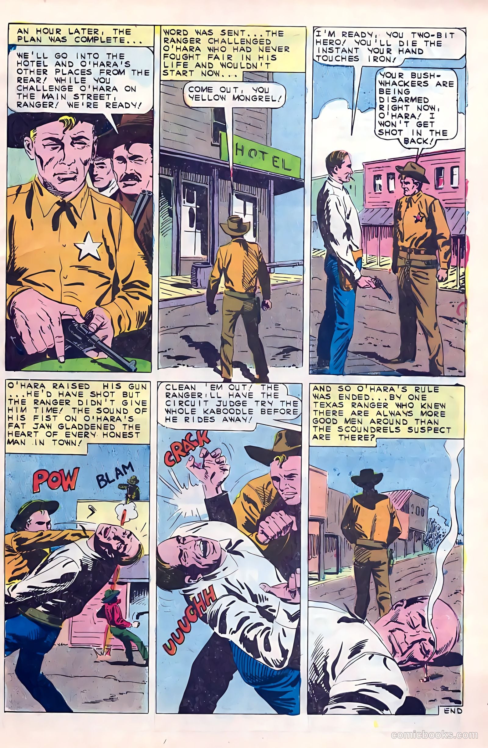 Texas Rangers in Action #57 (1966) — page 29 of 36