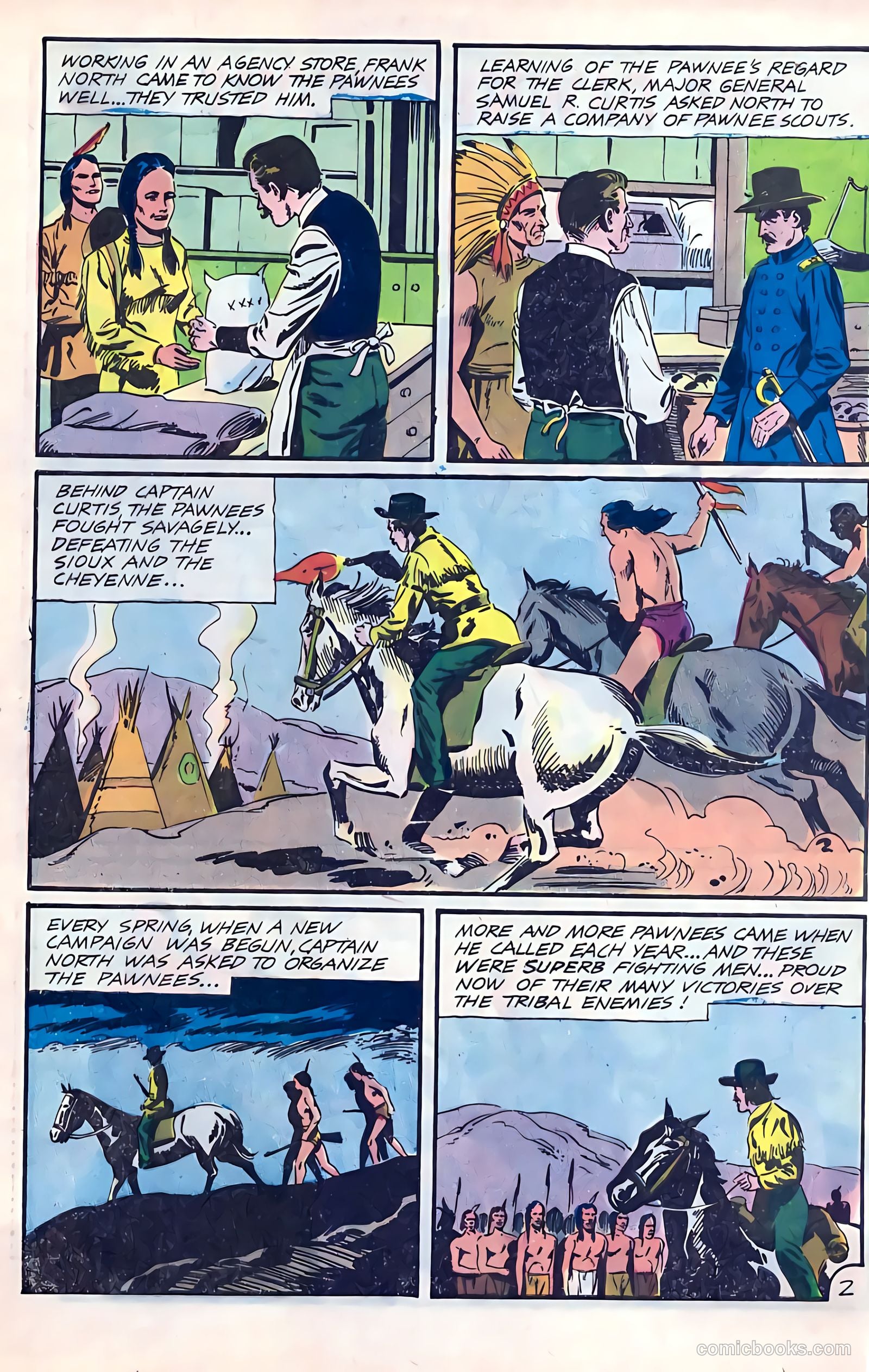 Texas Rangers in Action #57 (1966) — page 32 of 36