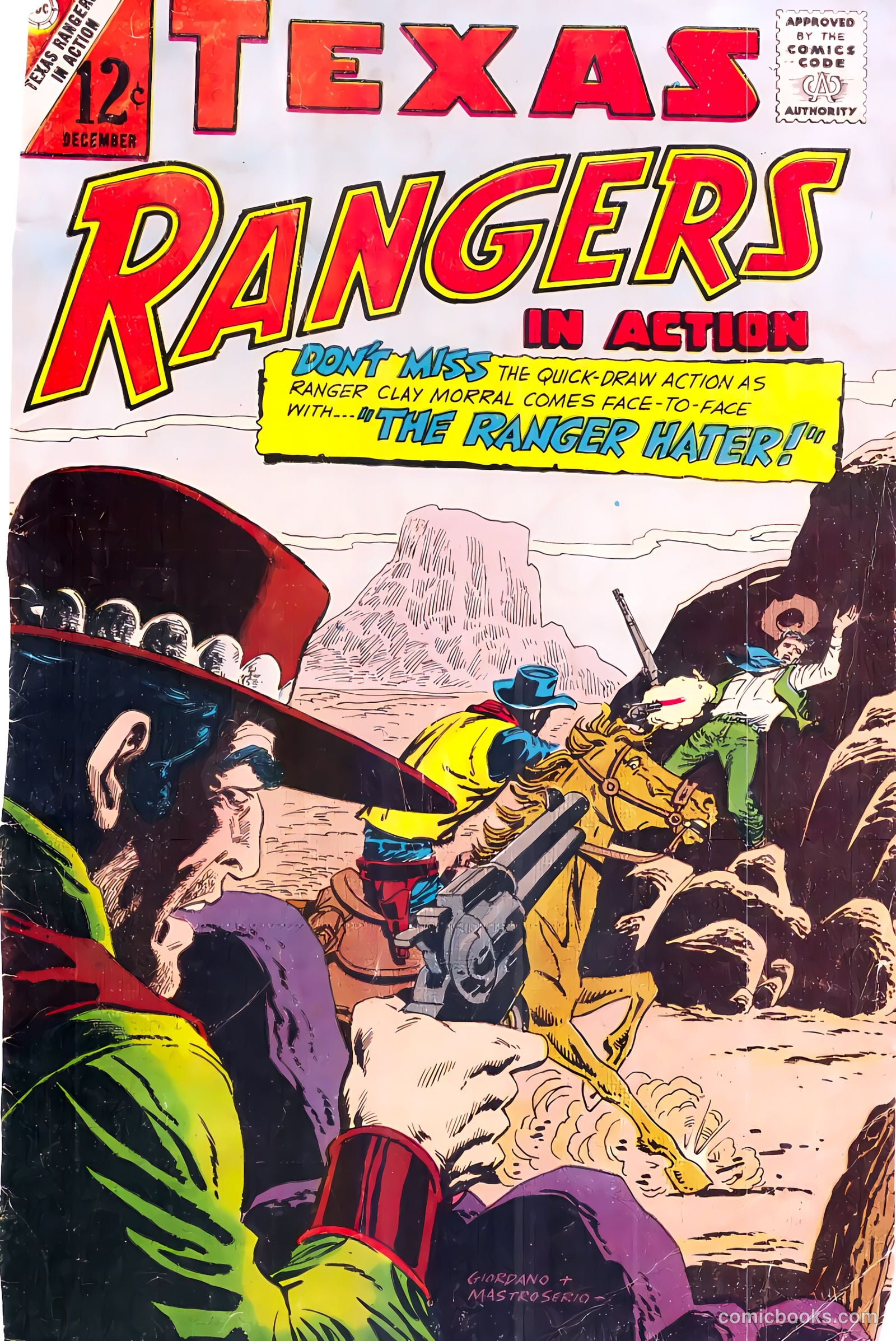 Texas Rangers in Action #58
