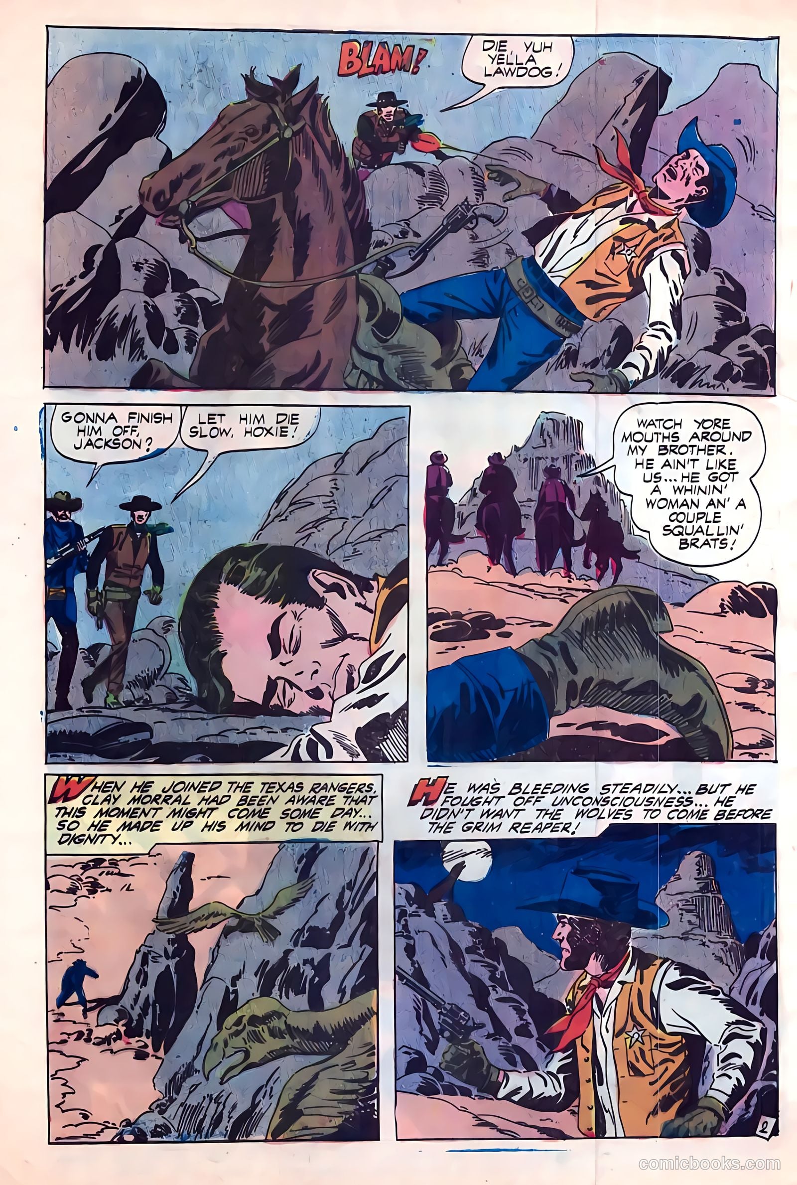 Texas Rangers in Action #58 (1966) — page 4 of 36