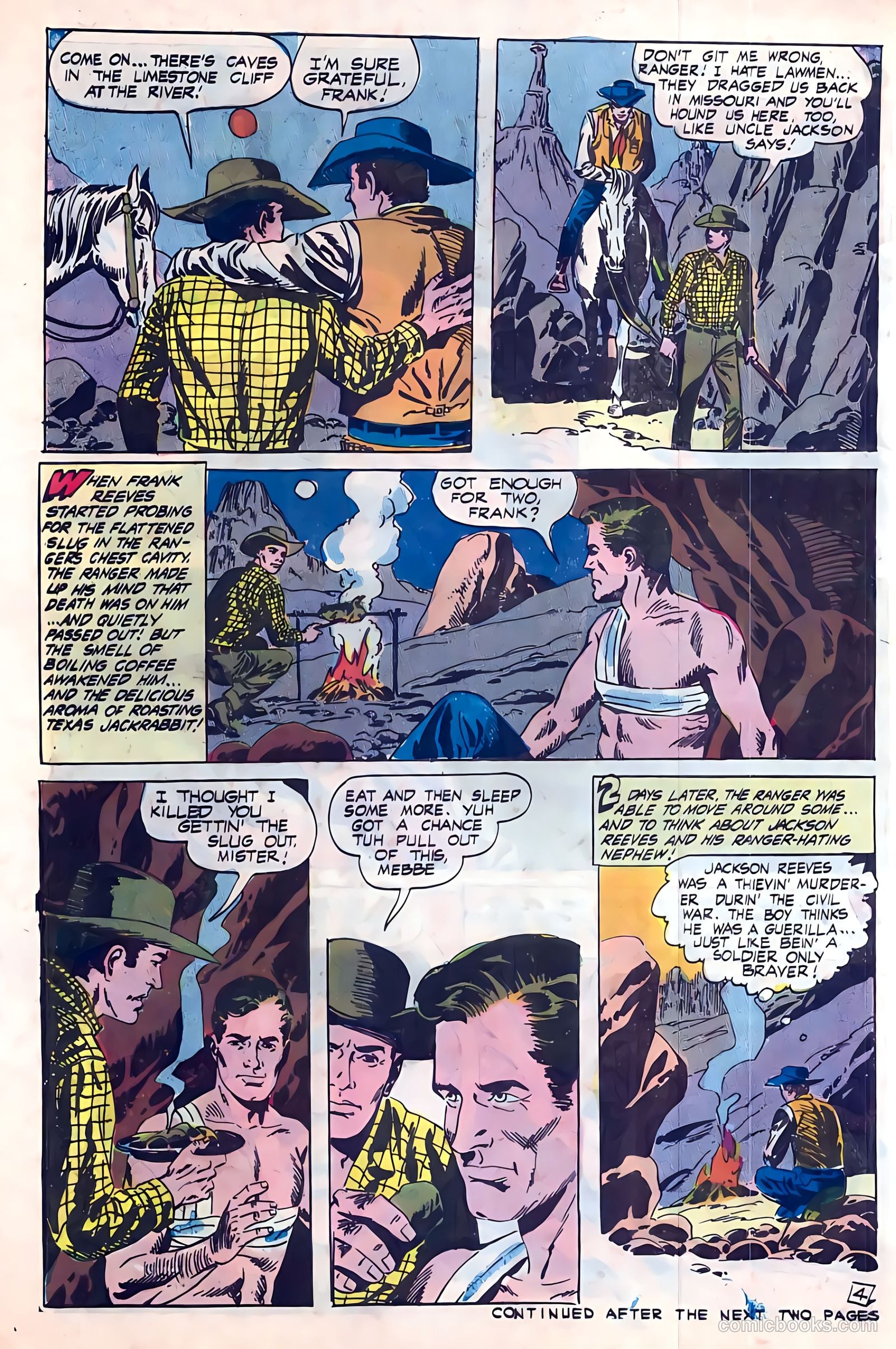 Texas Rangers in Action #58 (1966) — page 6 of 36