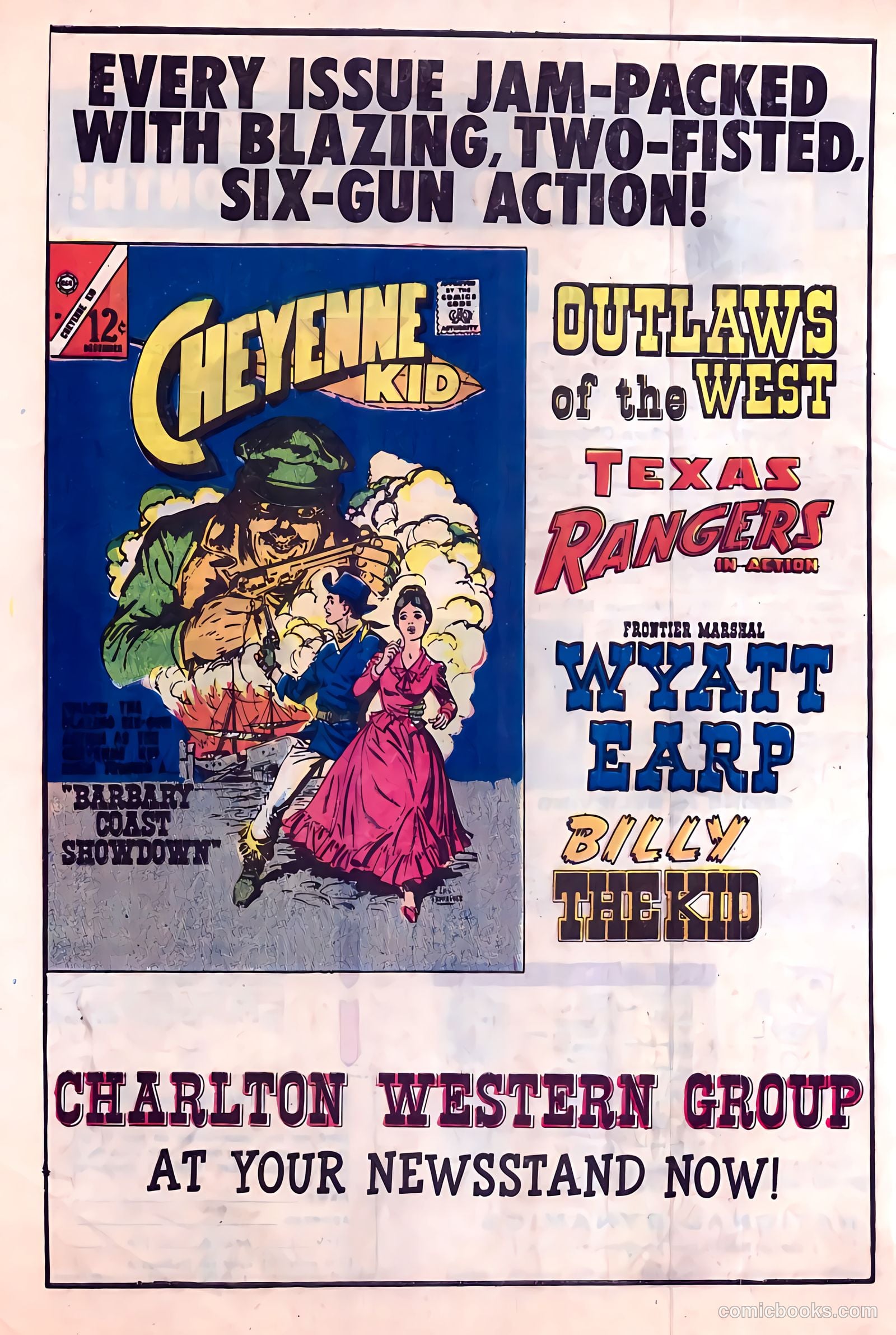 Texas Rangers in Action #58 (1966) — page 8 of 36