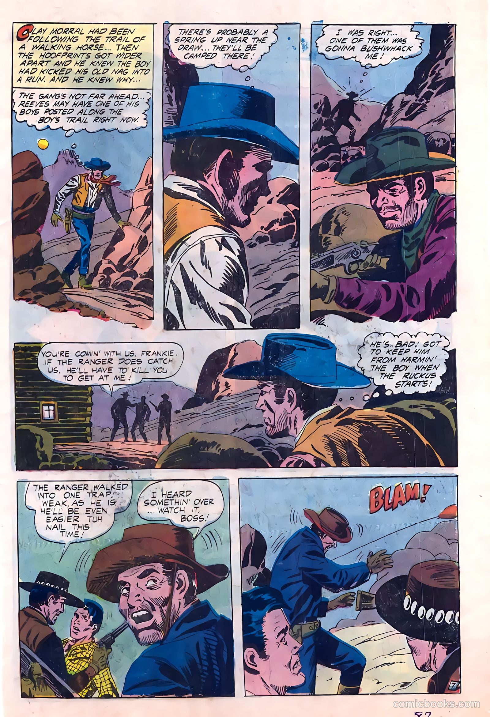 Texas Rangers in Action #58 (1966) — page 11 of 36