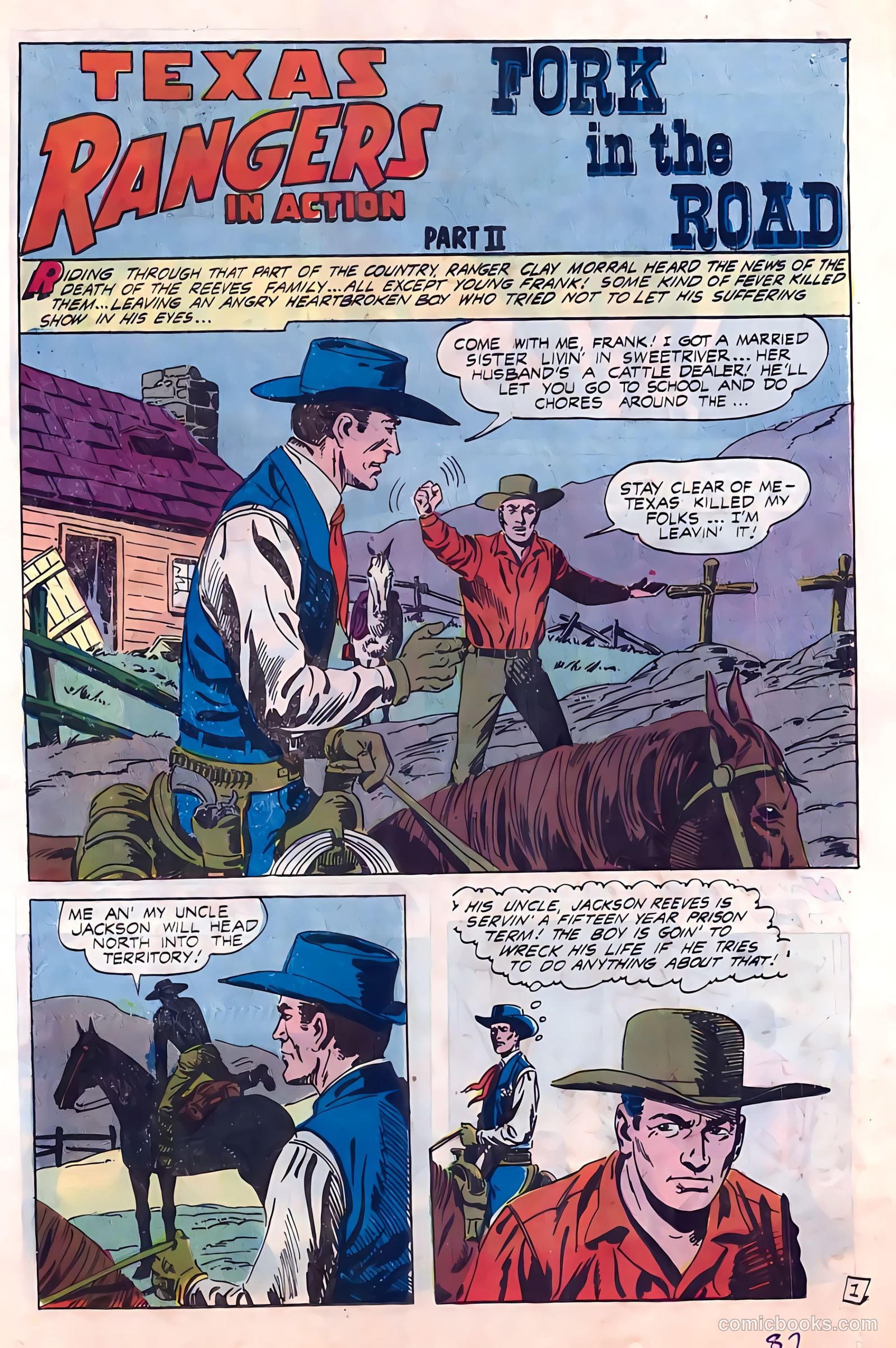 Texas Rangers in Action #58 (1966) — page 15 of 36