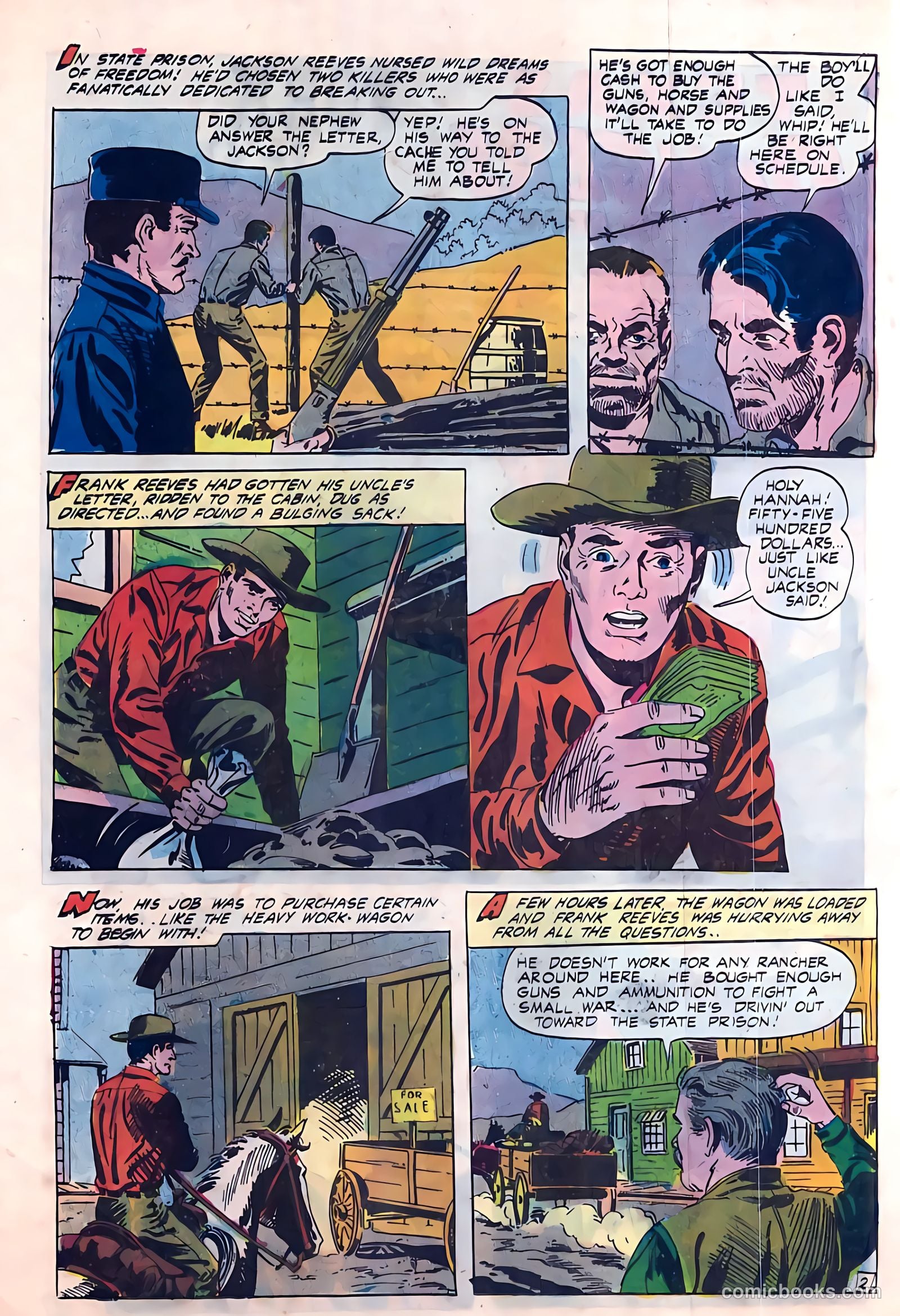 Texas Rangers in Action #58 (1966) — page 16 of 36