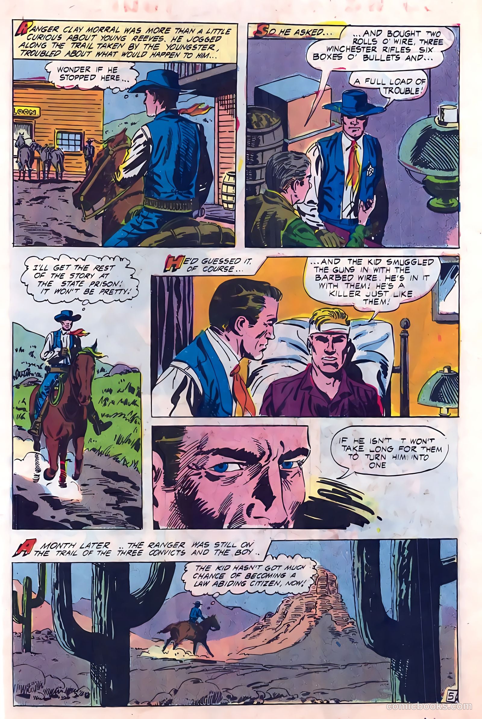 Texas Rangers in Action #58 (1966) — page 19 of 36