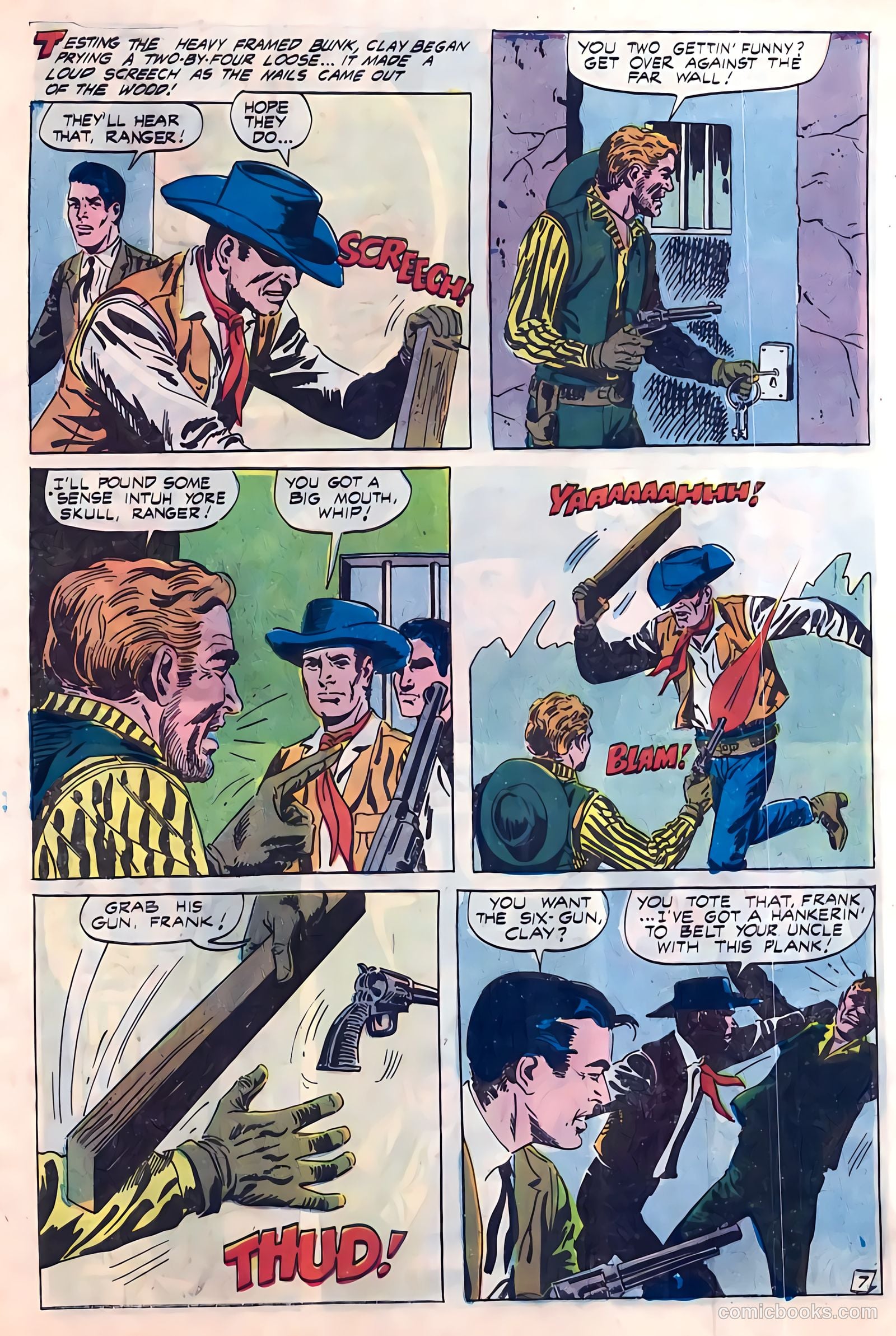 Texas Rangers in Action #58 (1966) — page 28 of 36