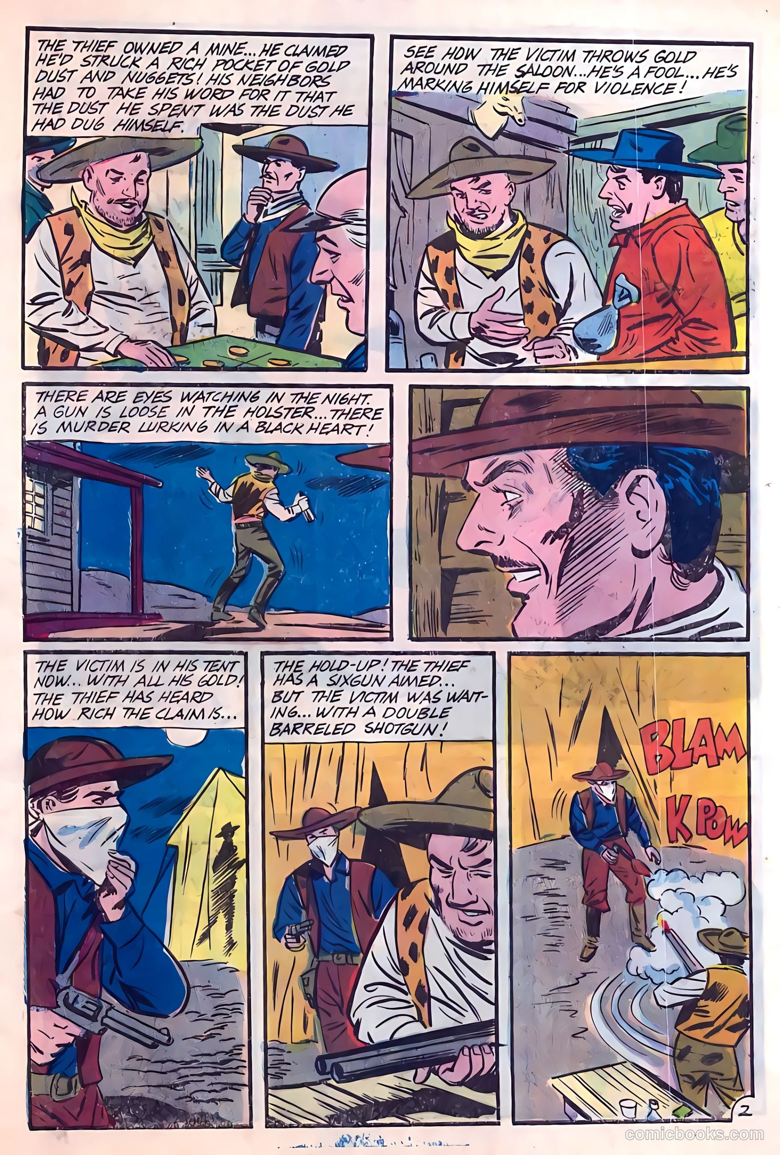Texas Rangers in Action #58 (1966) — page 32 of 36