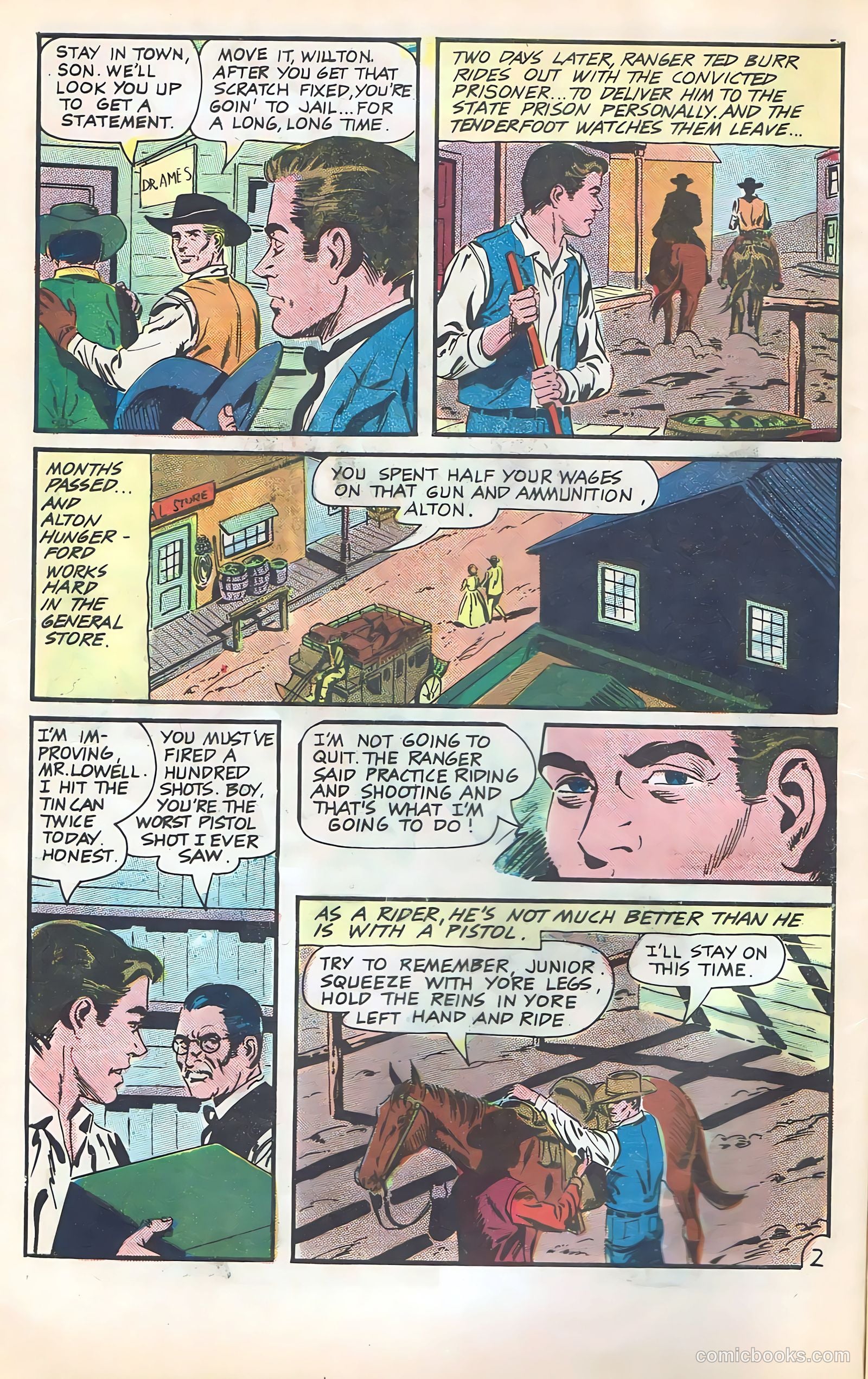 Texas Rangers in Action #59 (1967) — page 4 of 36