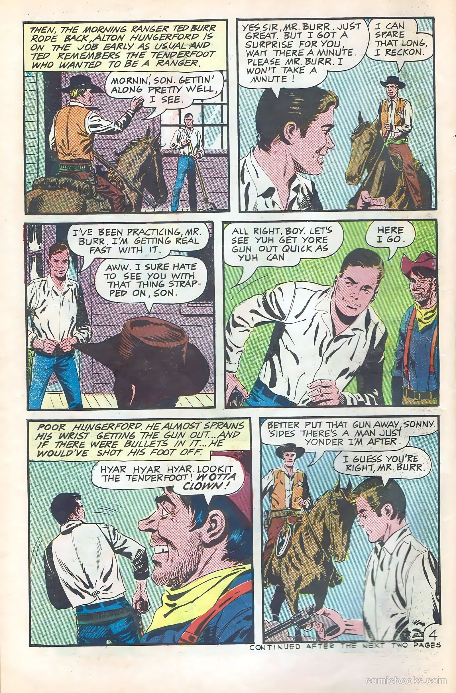 Texas Rangers in Action #59 (1967) — page 6 of 36