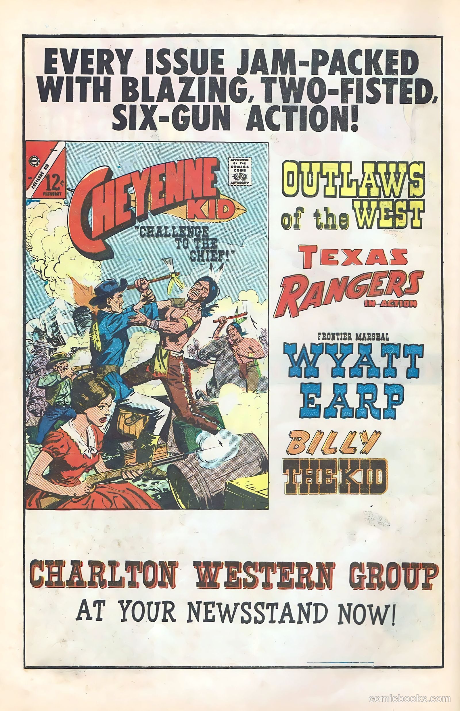 Texas Rangers in Action #59 (1967) — page 8 of 36