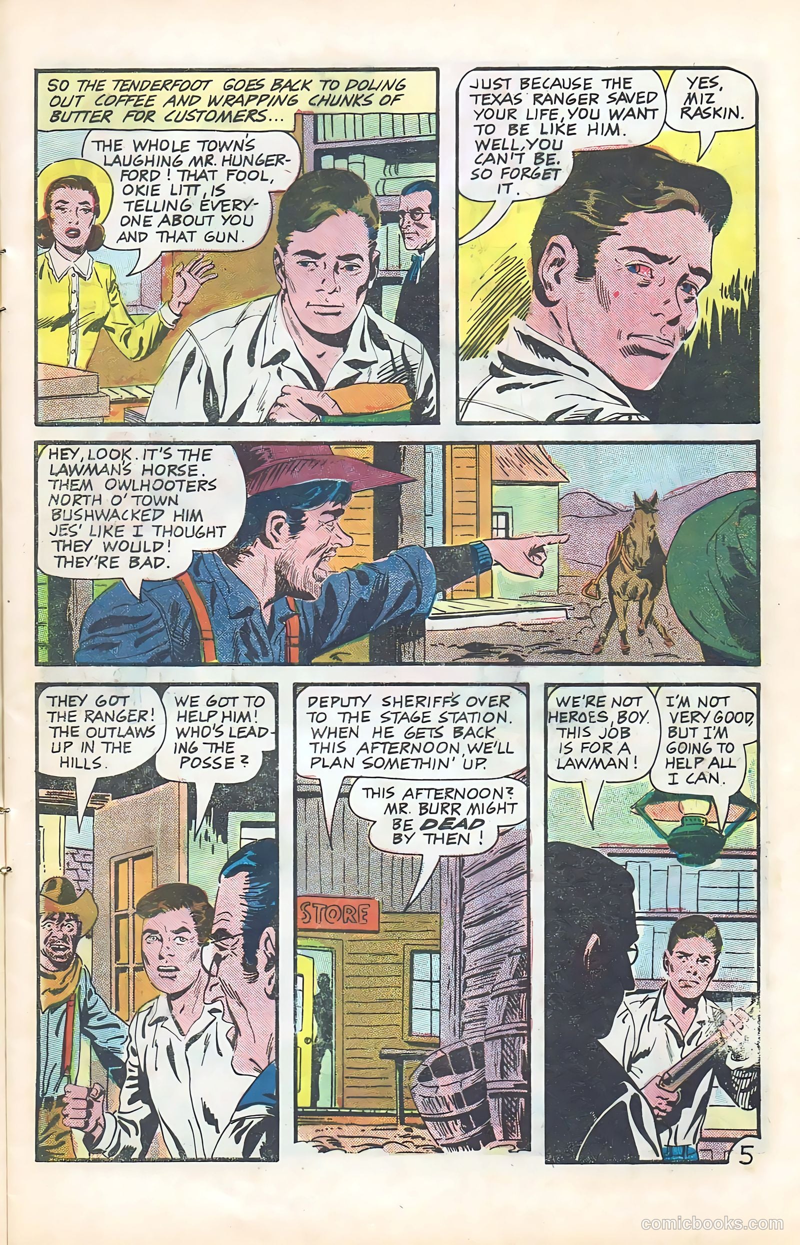 Texas Rangers in Action #59 (1967) — page 9 of 36