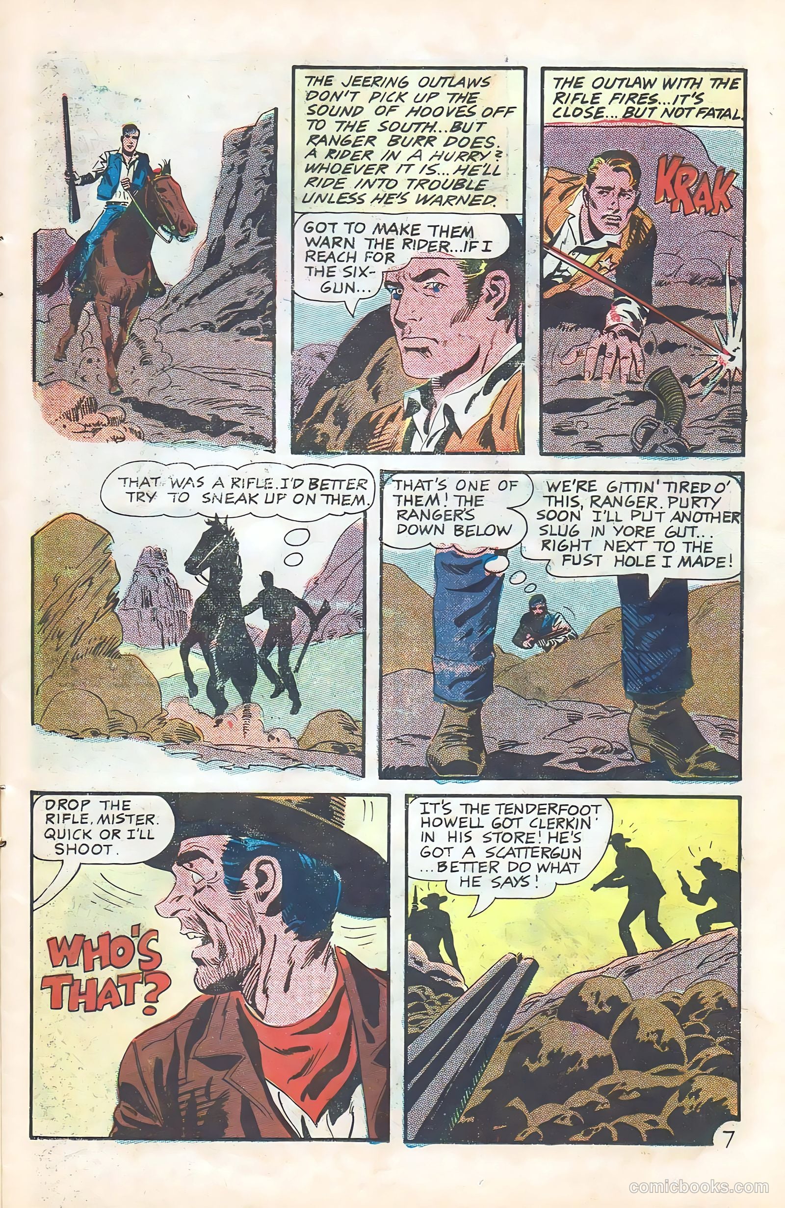 Texas Rangers in Action #59 (1967) — page 11 of 36
