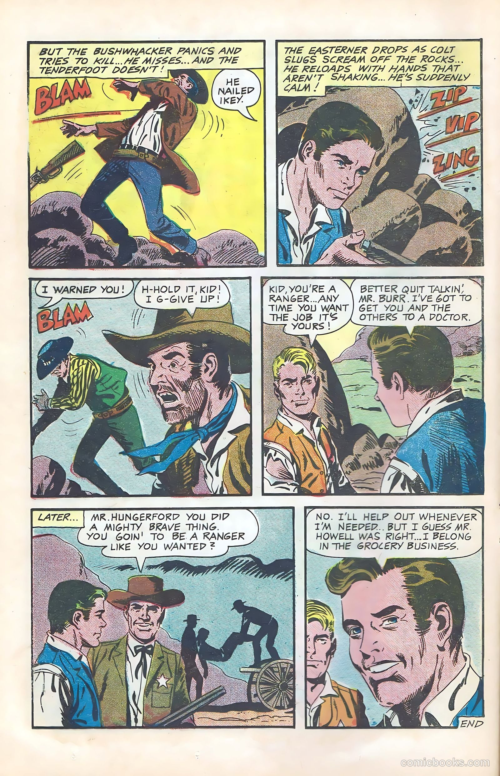 Texas Rangers in Action #59 (1967) — page 12 of 36