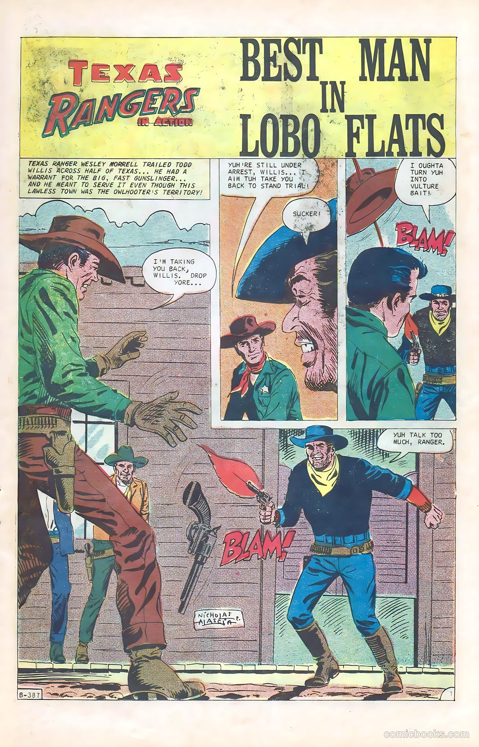 Texas Rangers in Action #59 (1967) — page 15 of 36