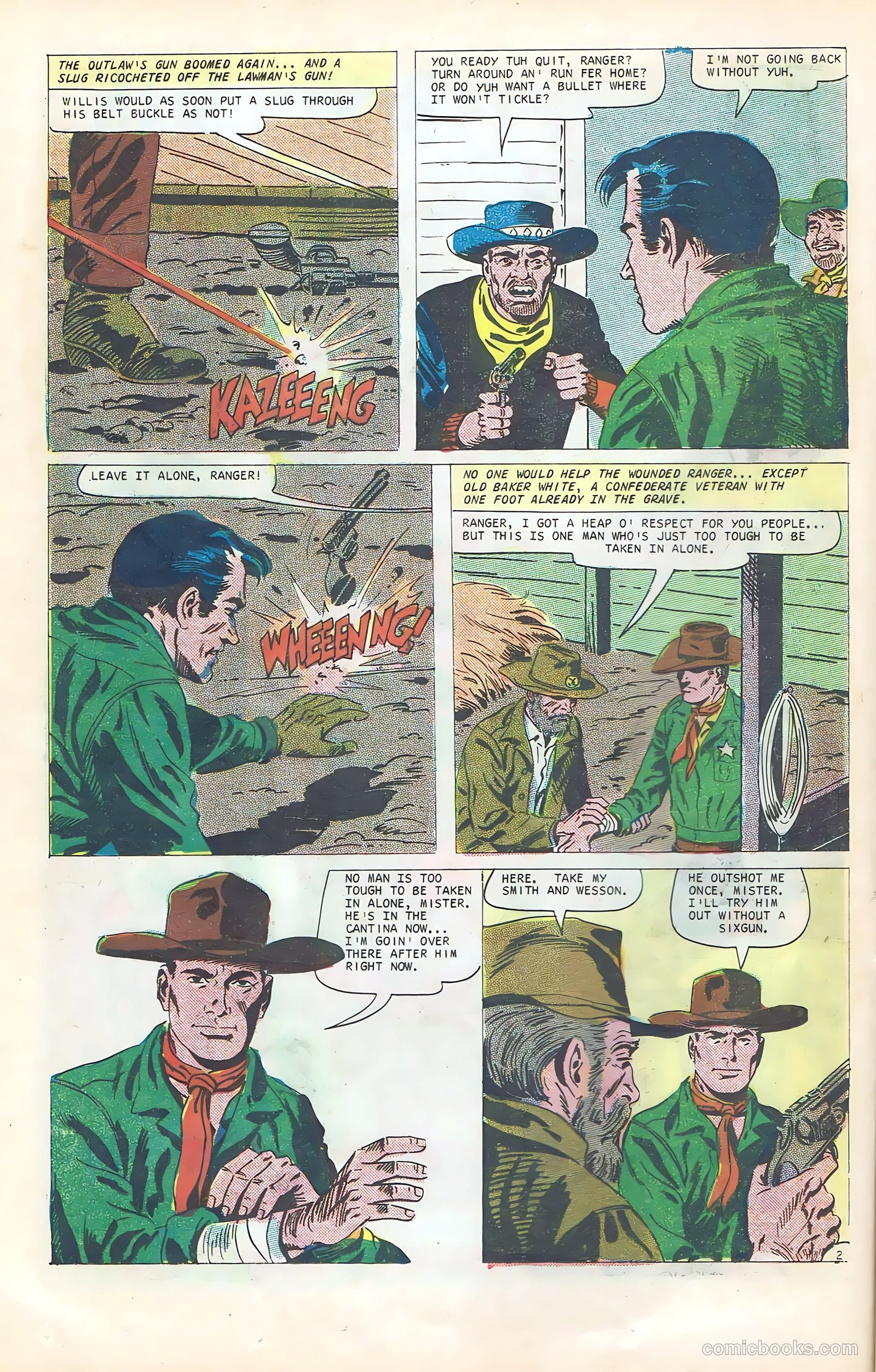 Texas Rangers in Action #59 (1967) — page 16 of 36