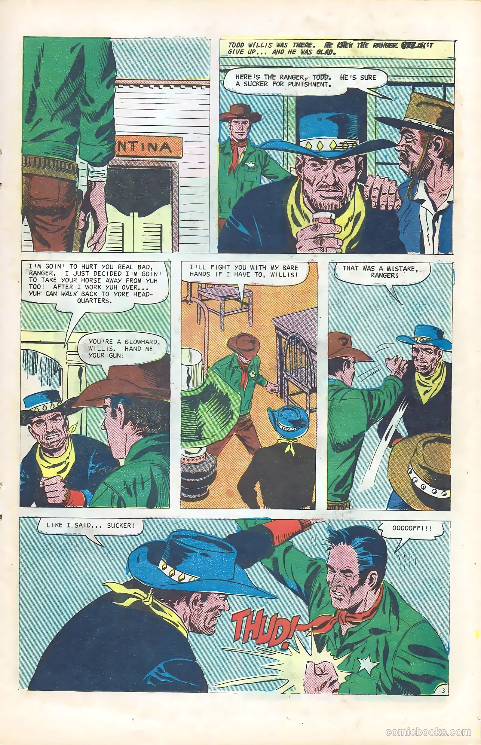 Texas Rangers in Action #59 (1967) — page 17 of 36