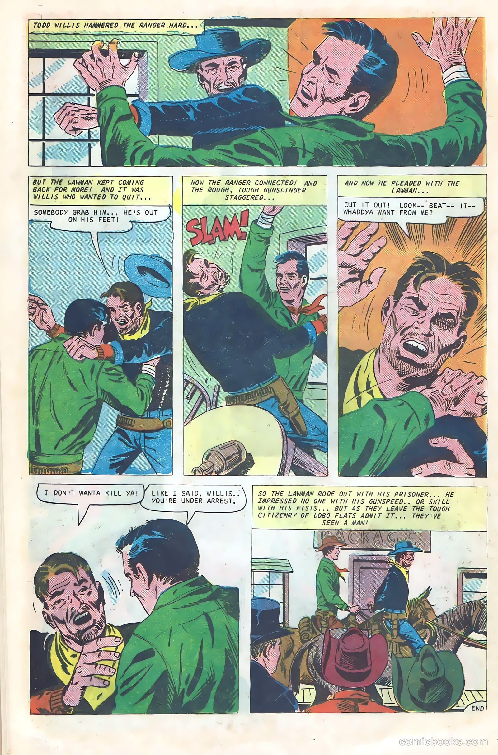 Texas Rangers in Action #59 (1967) — page 20 of 36