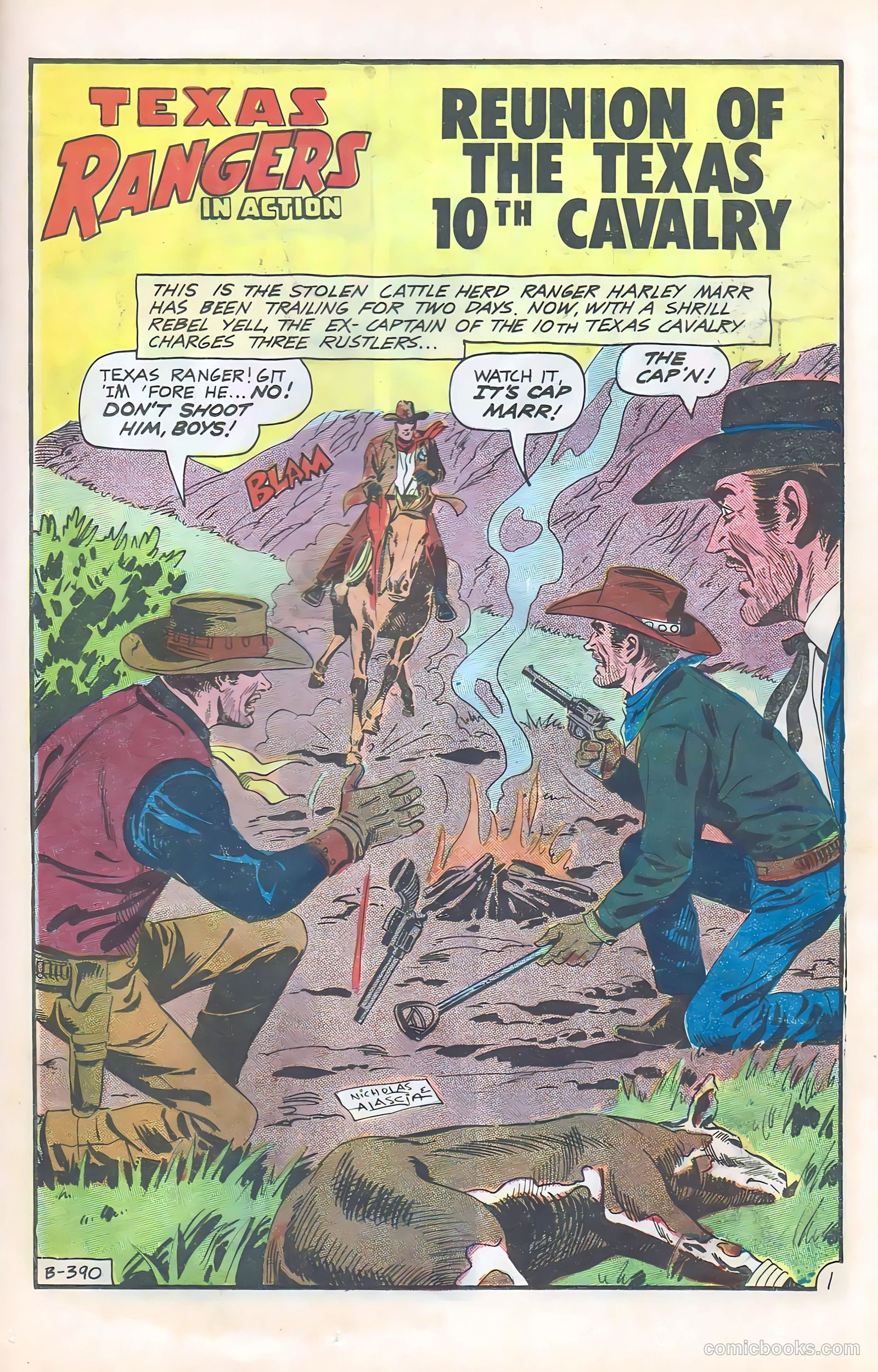 Texas Rangers in Action #59 (1967) — page 25 of 36