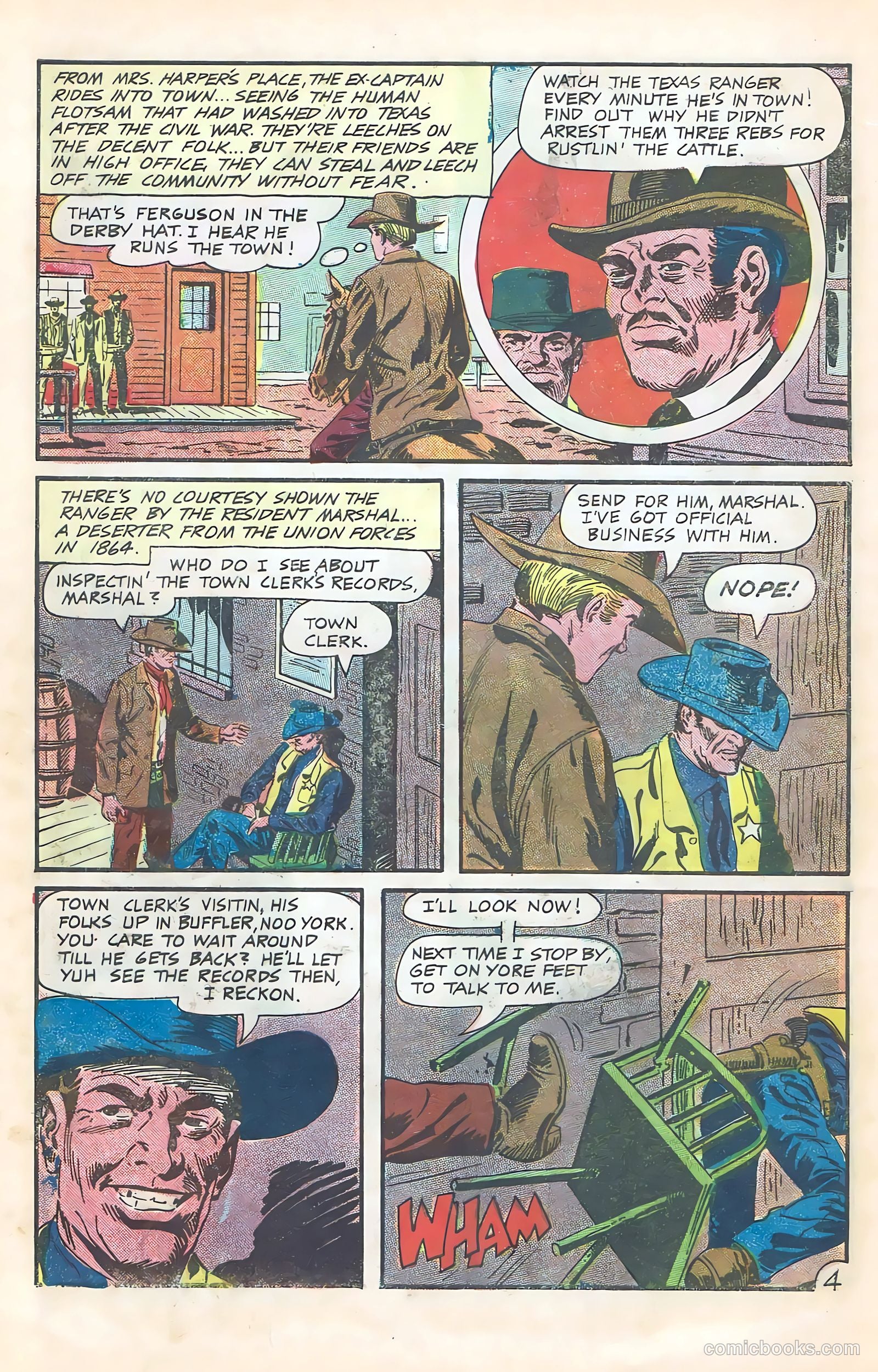 Texas Rangers in Action #59 (1967) — page 28 of 36