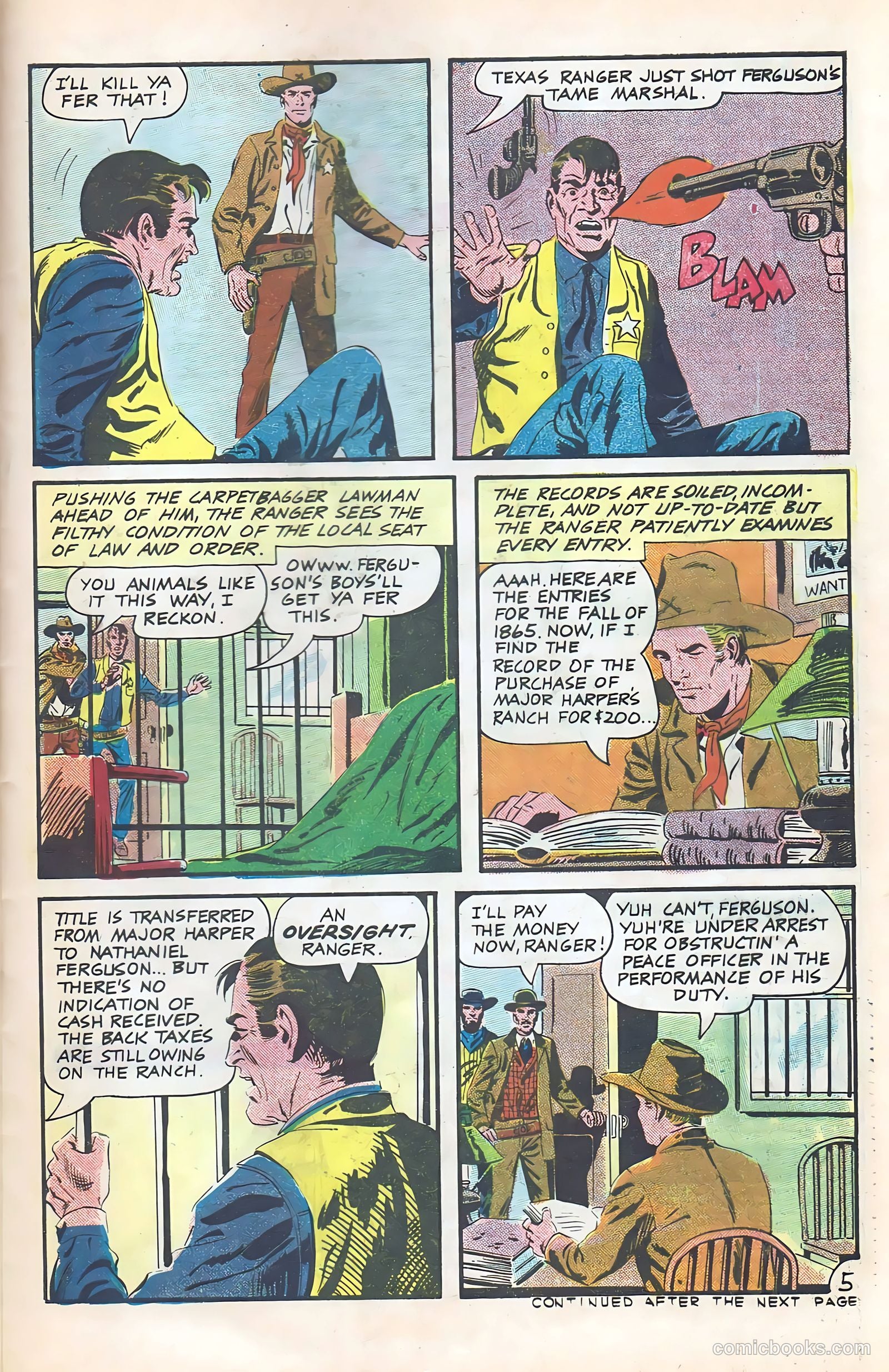 Texas Rangers in Action #59 (1967) — page 29 of 36