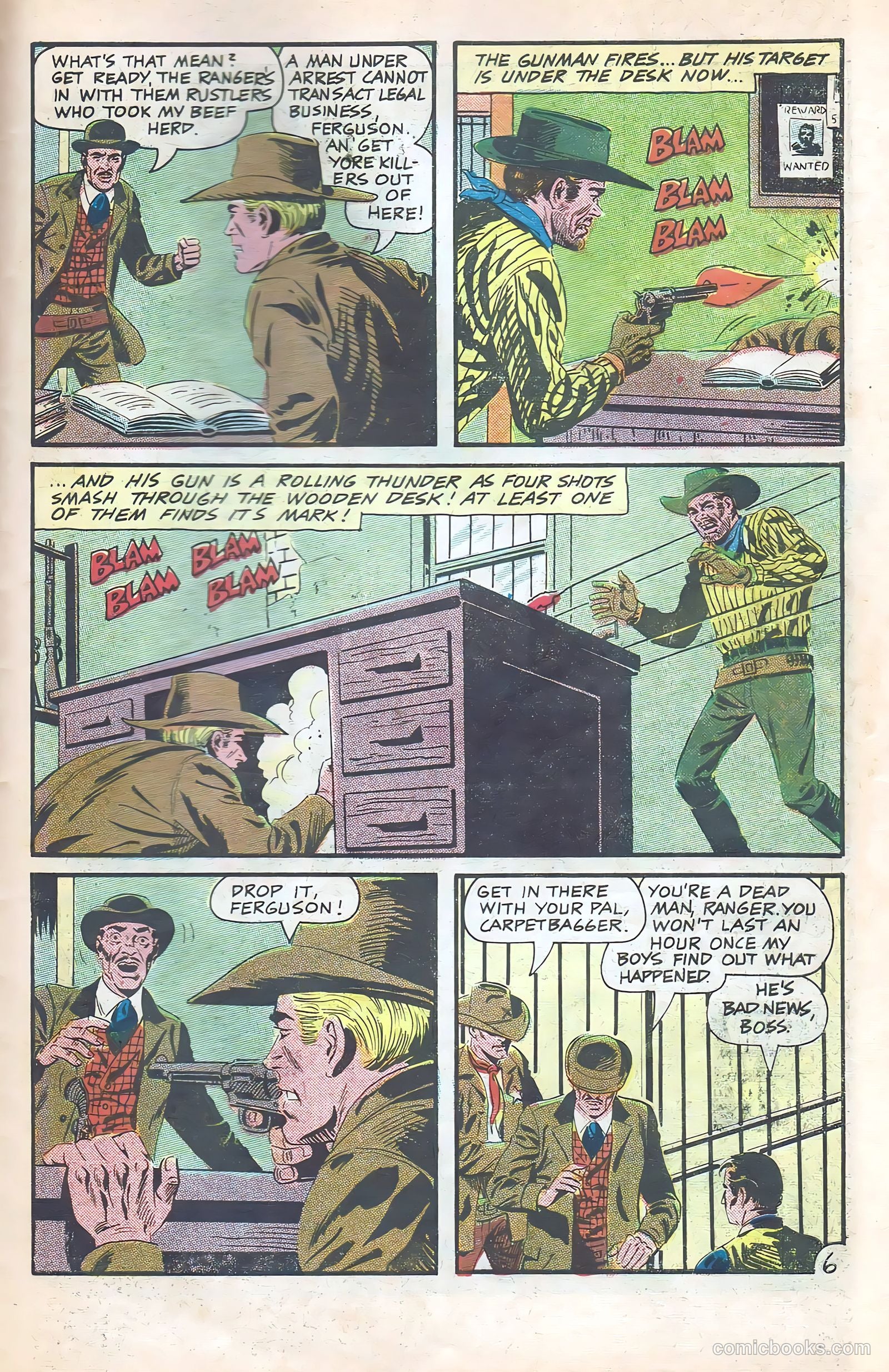 Texas Rangers in Action #59 (1967) — page 31 of 36