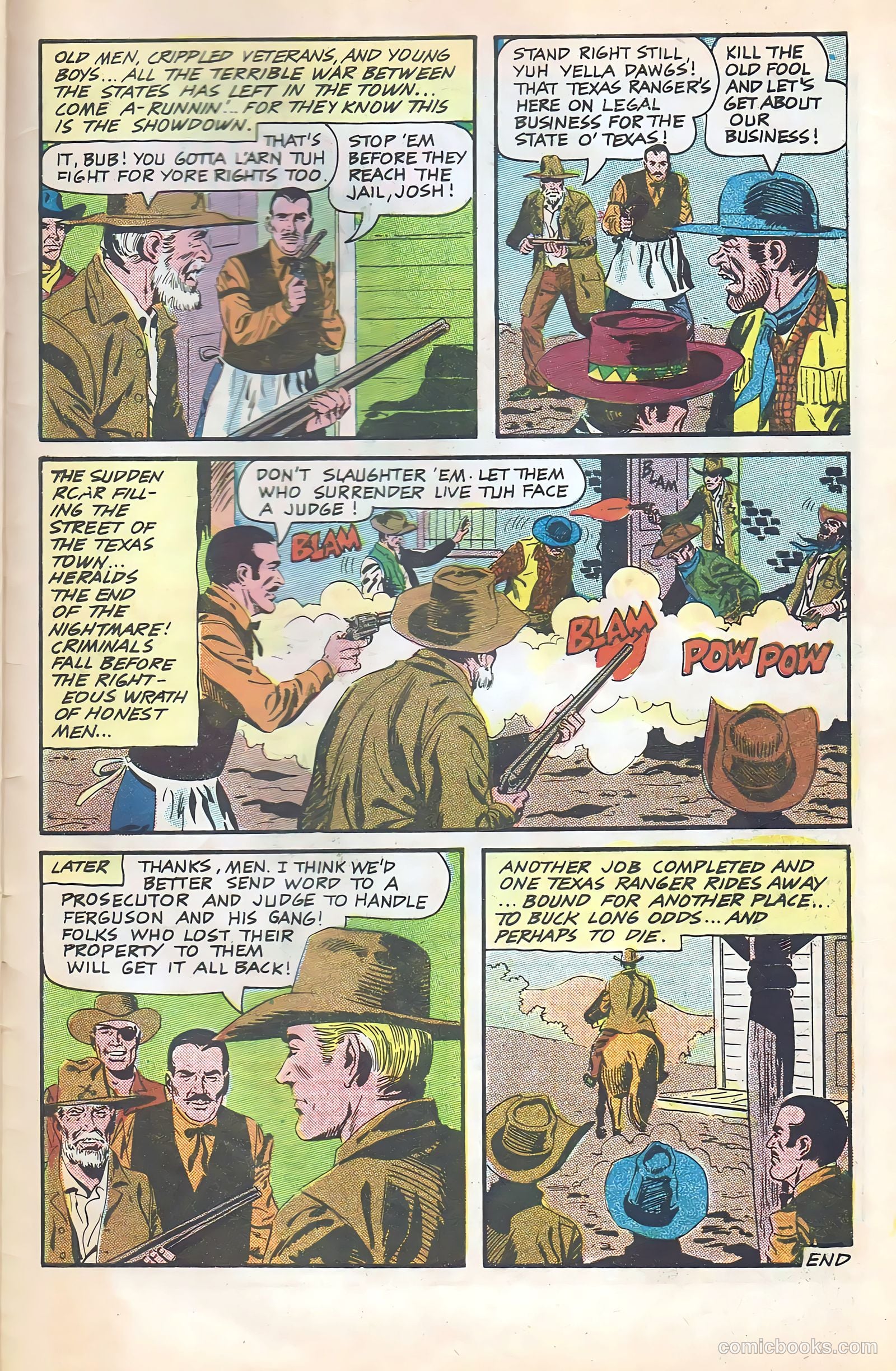 Texas Rangers in Action #59 (1967) — page 33 of 36