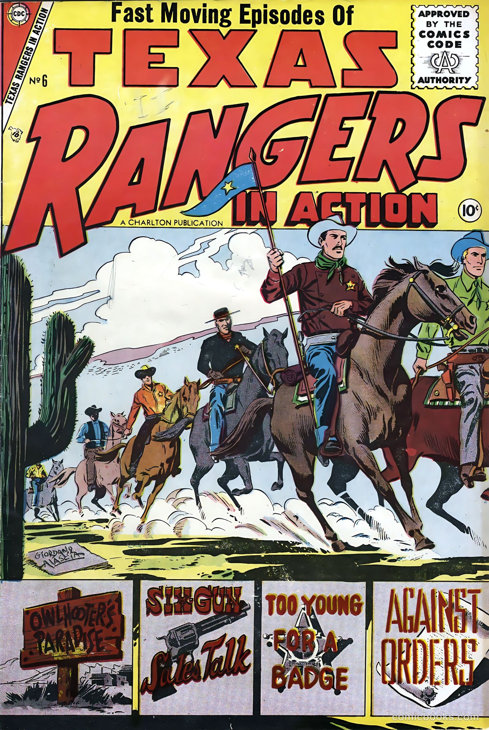 Texas Rangers in Action #6