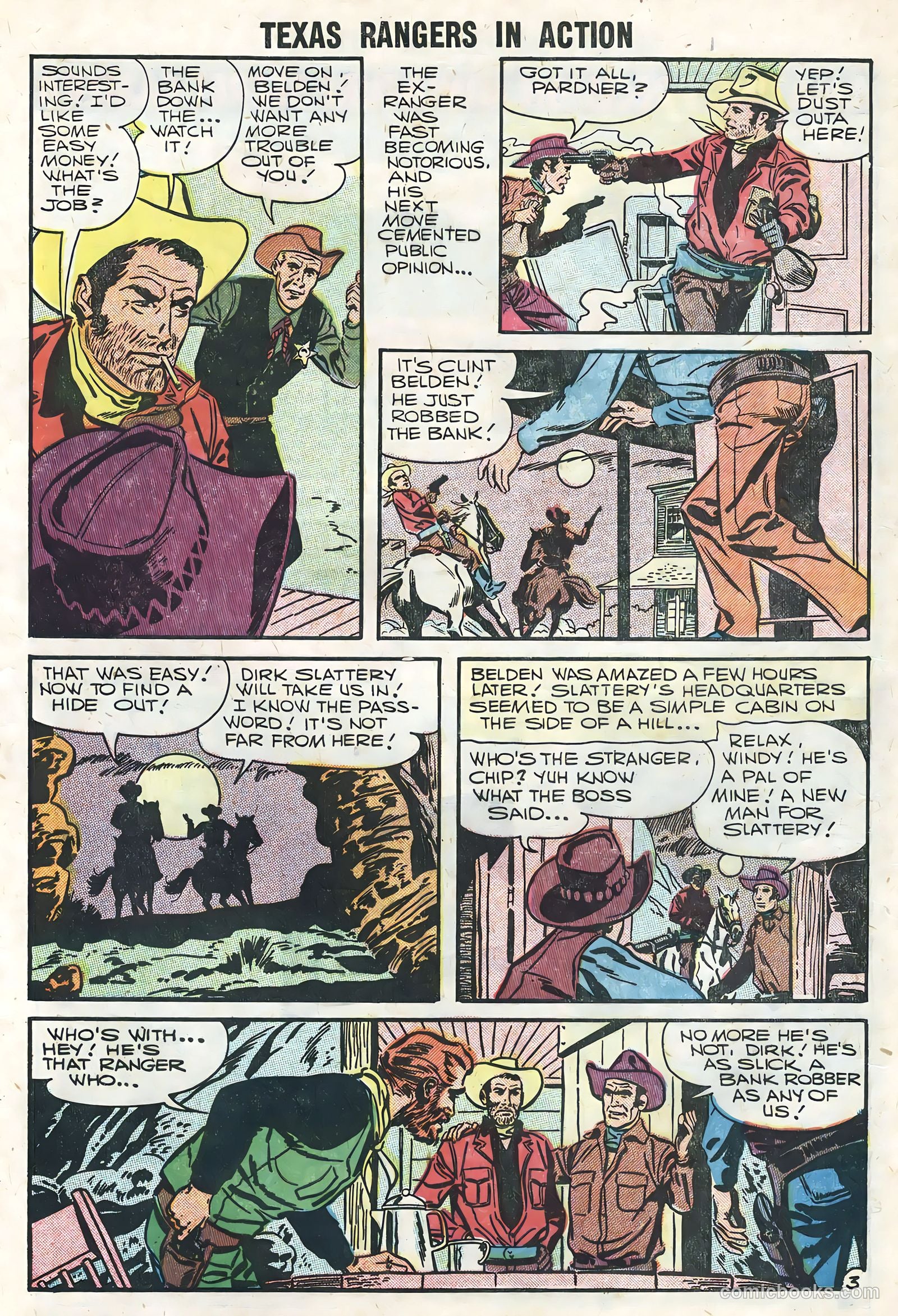 Texas Rangers in Action #6 (1957) — page 5 of 36